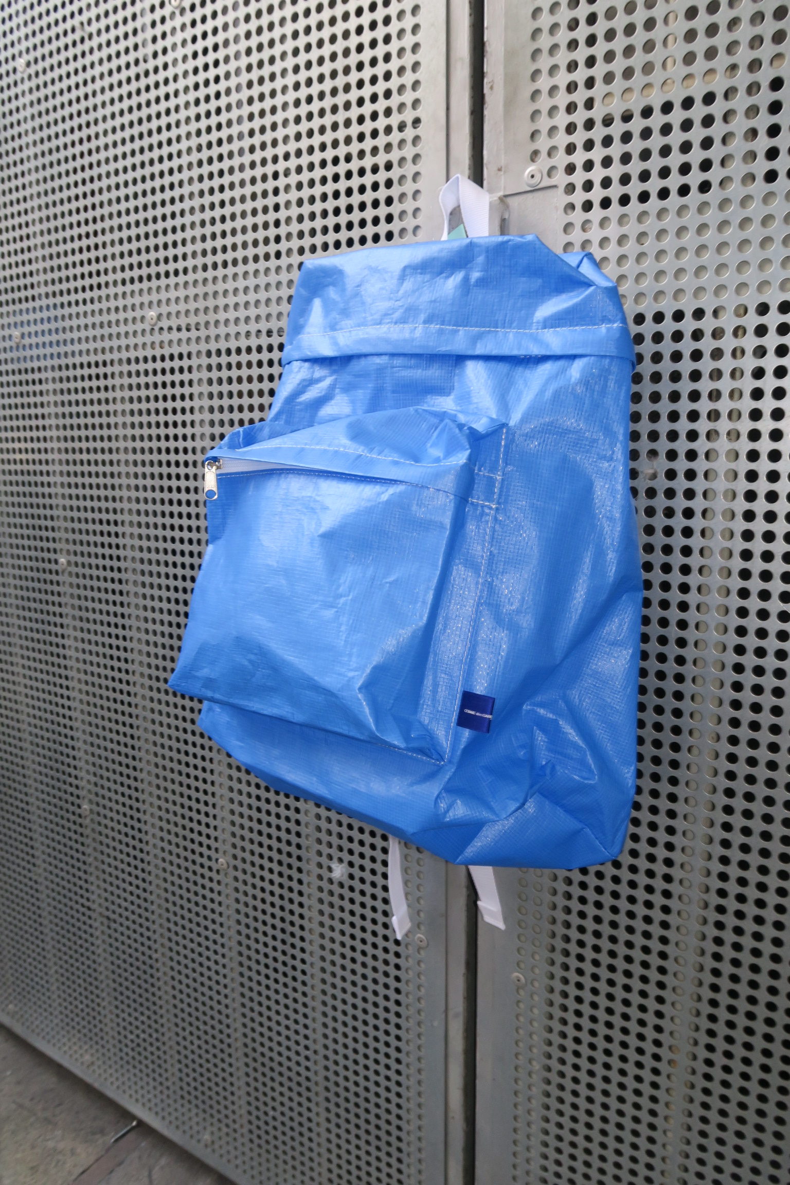 COMME DES GARCONS SHIRT blue backpack 