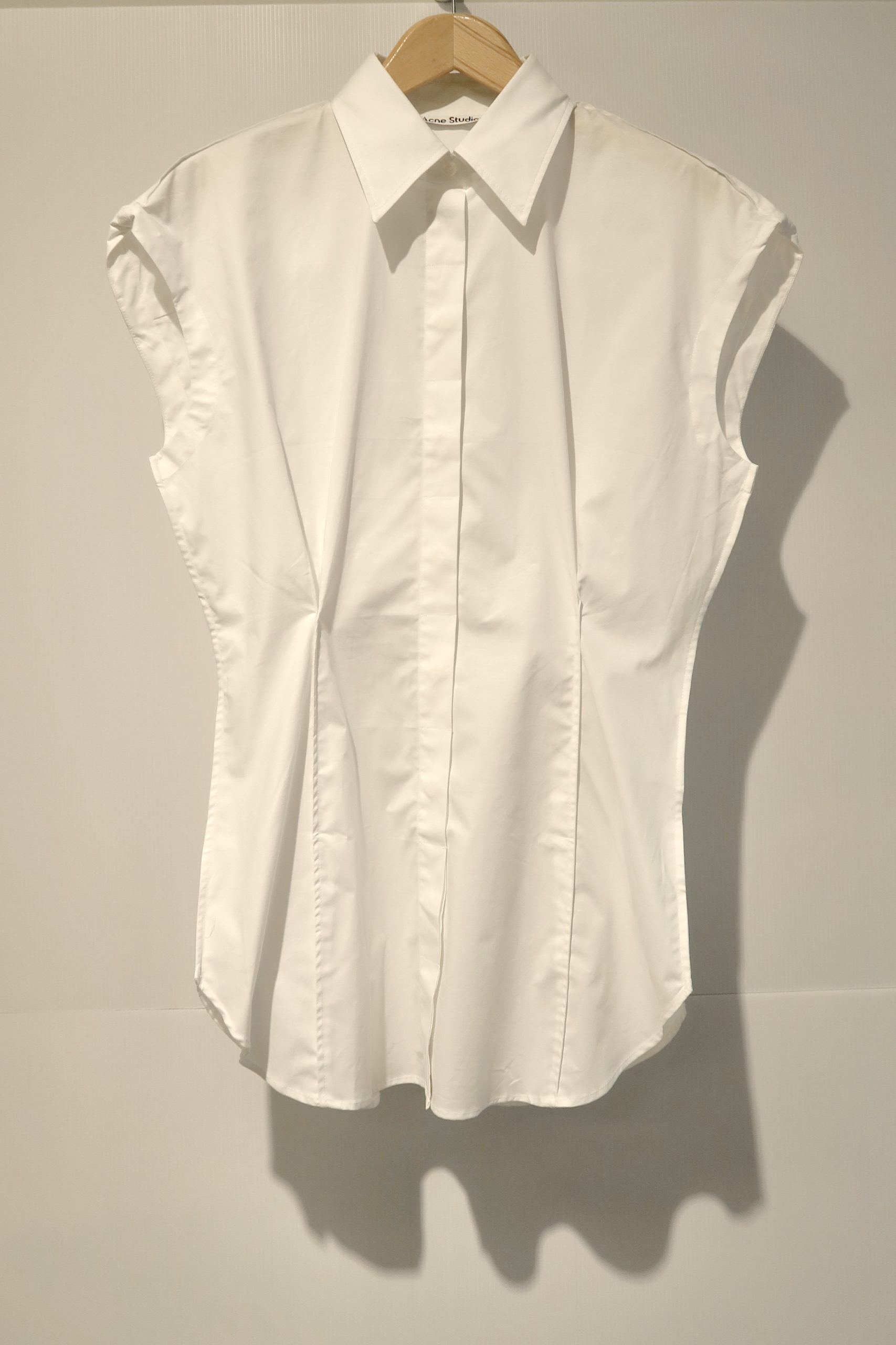 ACNE STUDIOS BLOU000710 BLOUSE white - ave>>anziehsachen