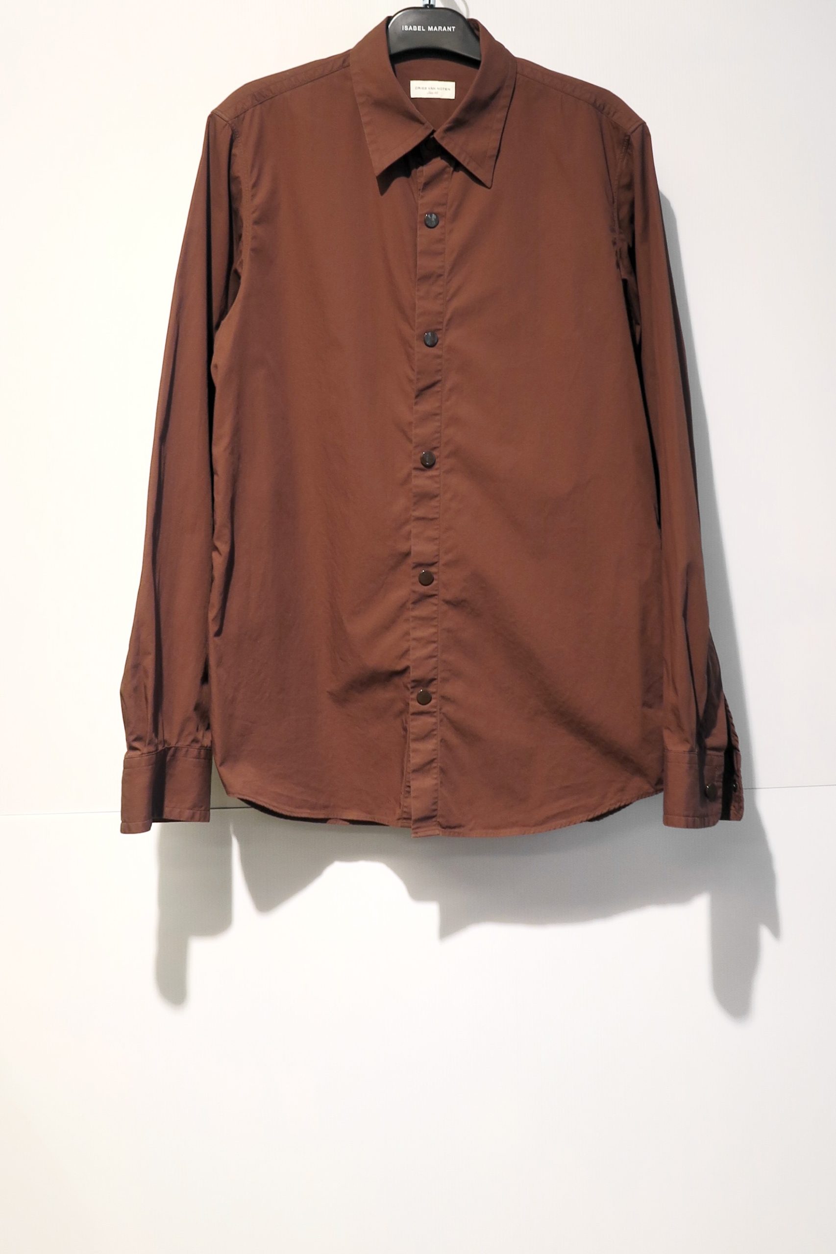 WeCTC DRIES VAN NOTEN SHIRT brown - ave>>anziehsachen