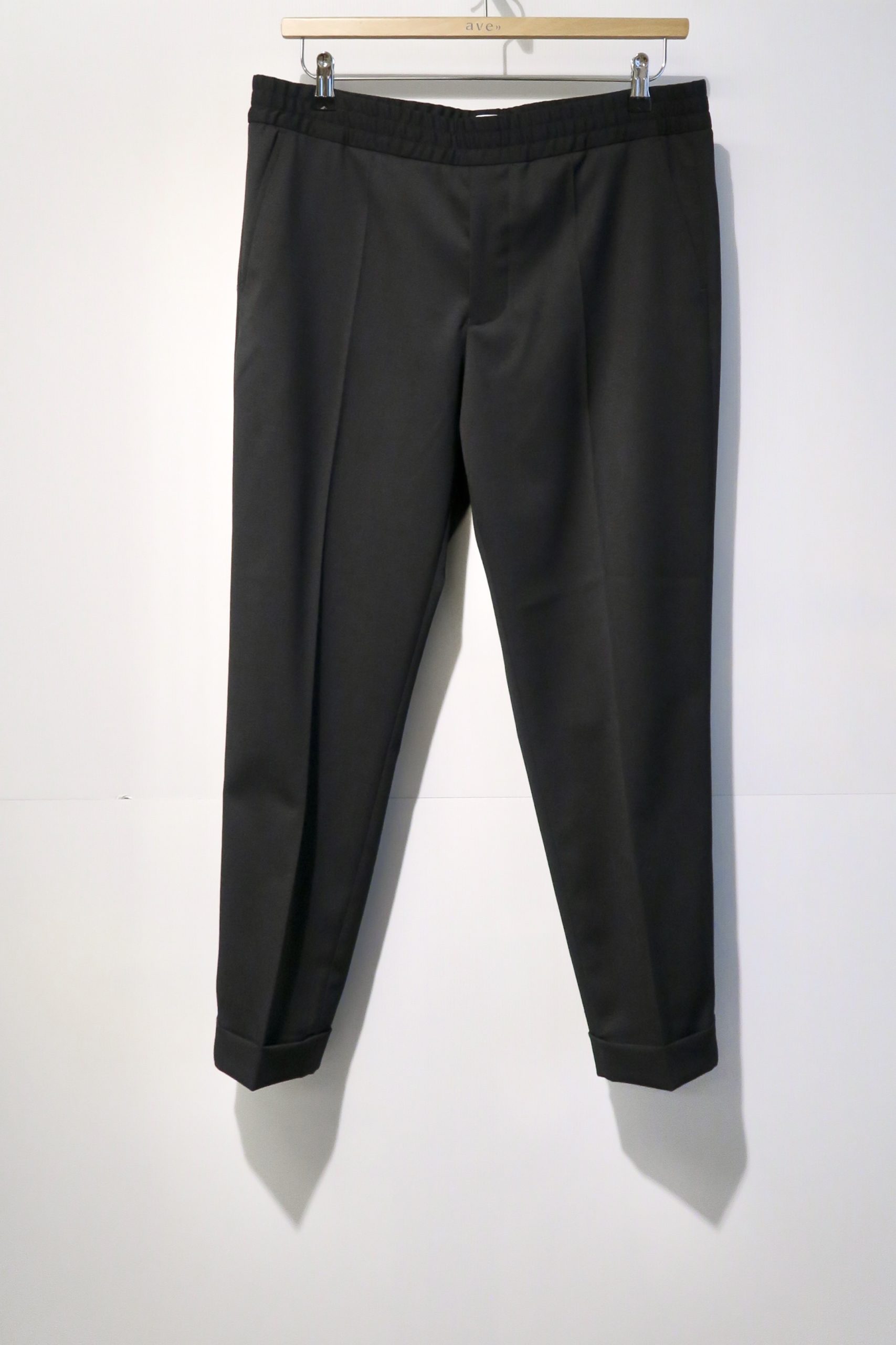 FILIPPA K TERRY CROPPED TROUSERS black - ave>>anziehsachen