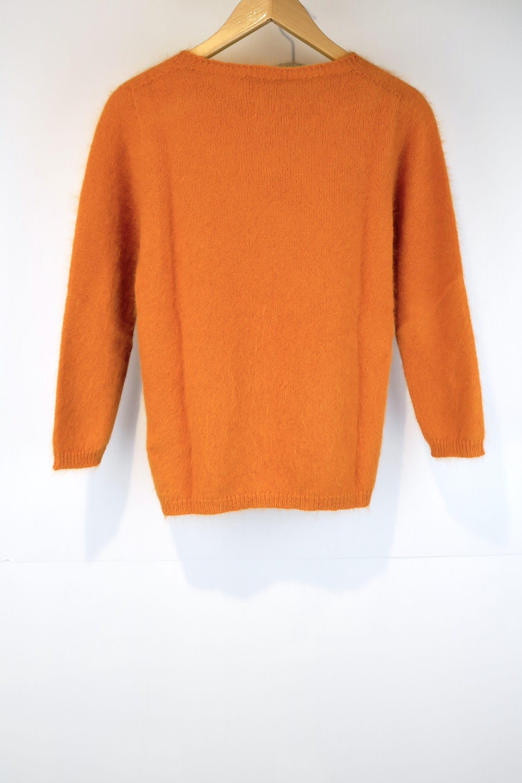 ROBERTO COLLINA M30001 41 CROPPED ARM PULLOVER arancio - ave>>anziehsachen