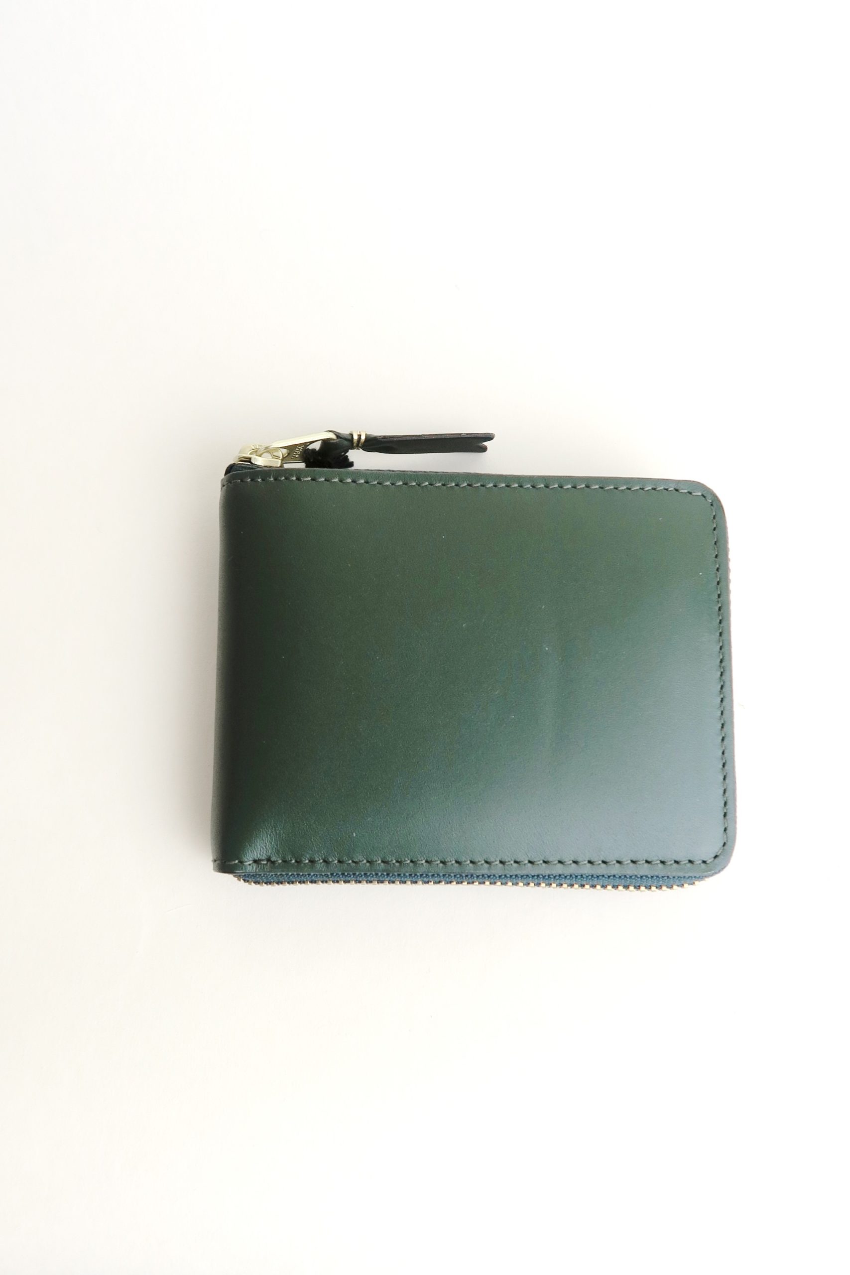 COMME DES GARCONS WALLET SA7100 bottle green - ave>>anziehsachen