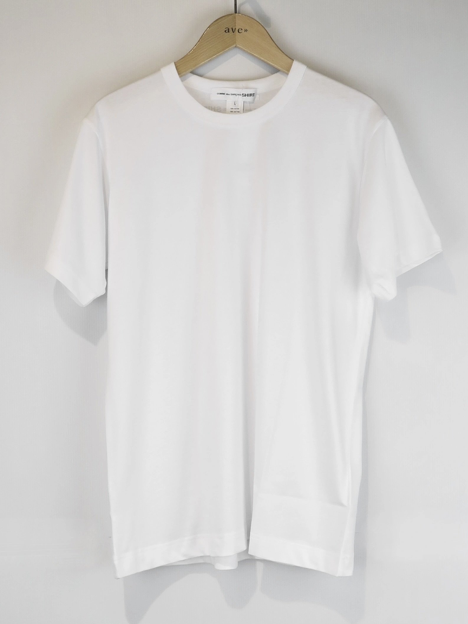COMME DES GARCONS SHIRT FM-T011 T-SHIRT white // SOLD OUT