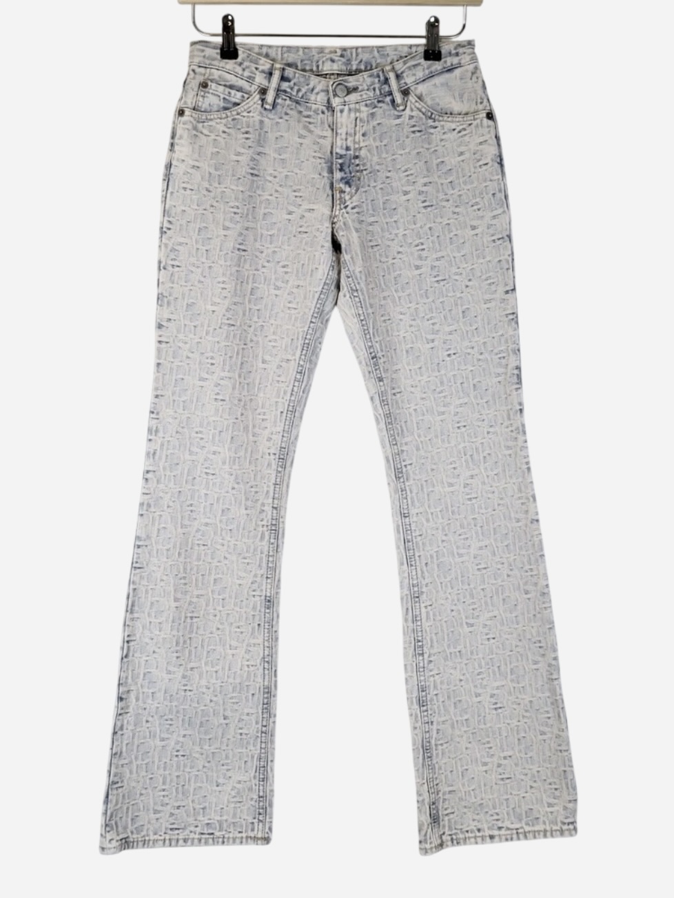 ACNE STUDIOS 2005 MONOGRAM JEANS vintage pink