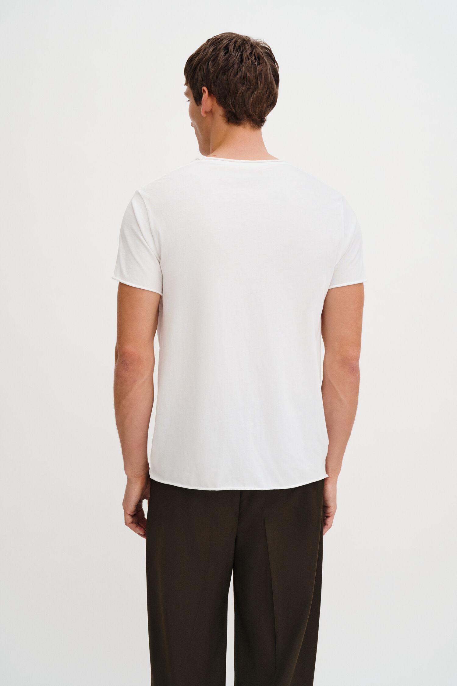 FILIPPA K ROLL NECK TEE white – Bild 4