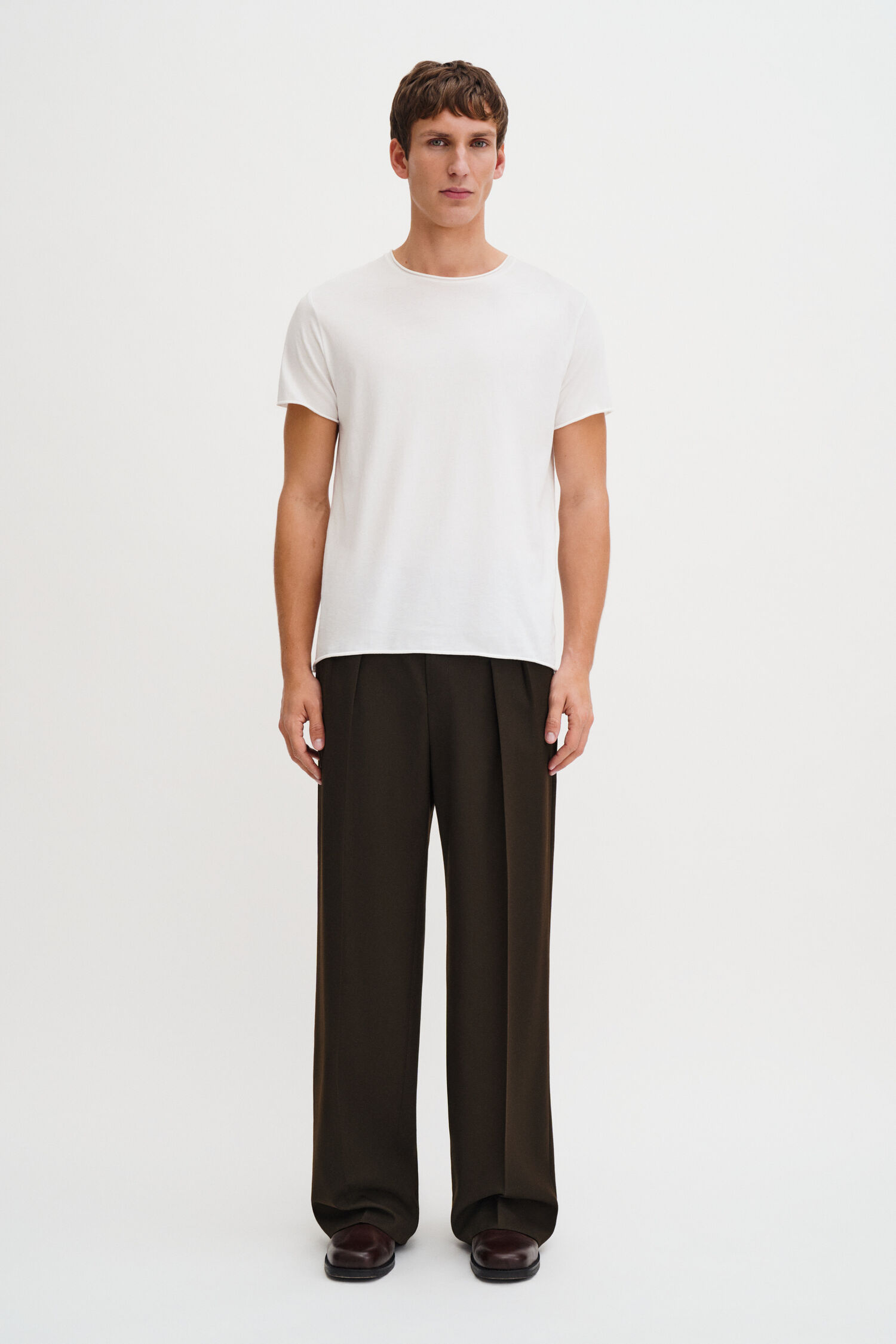 FILIPPA K ROLL NECK TEE white – Bild 3