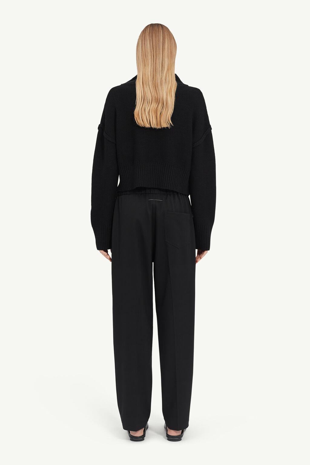 MM6 MAISON MARGIELA S52KA0512 PANTS black – Bild 3