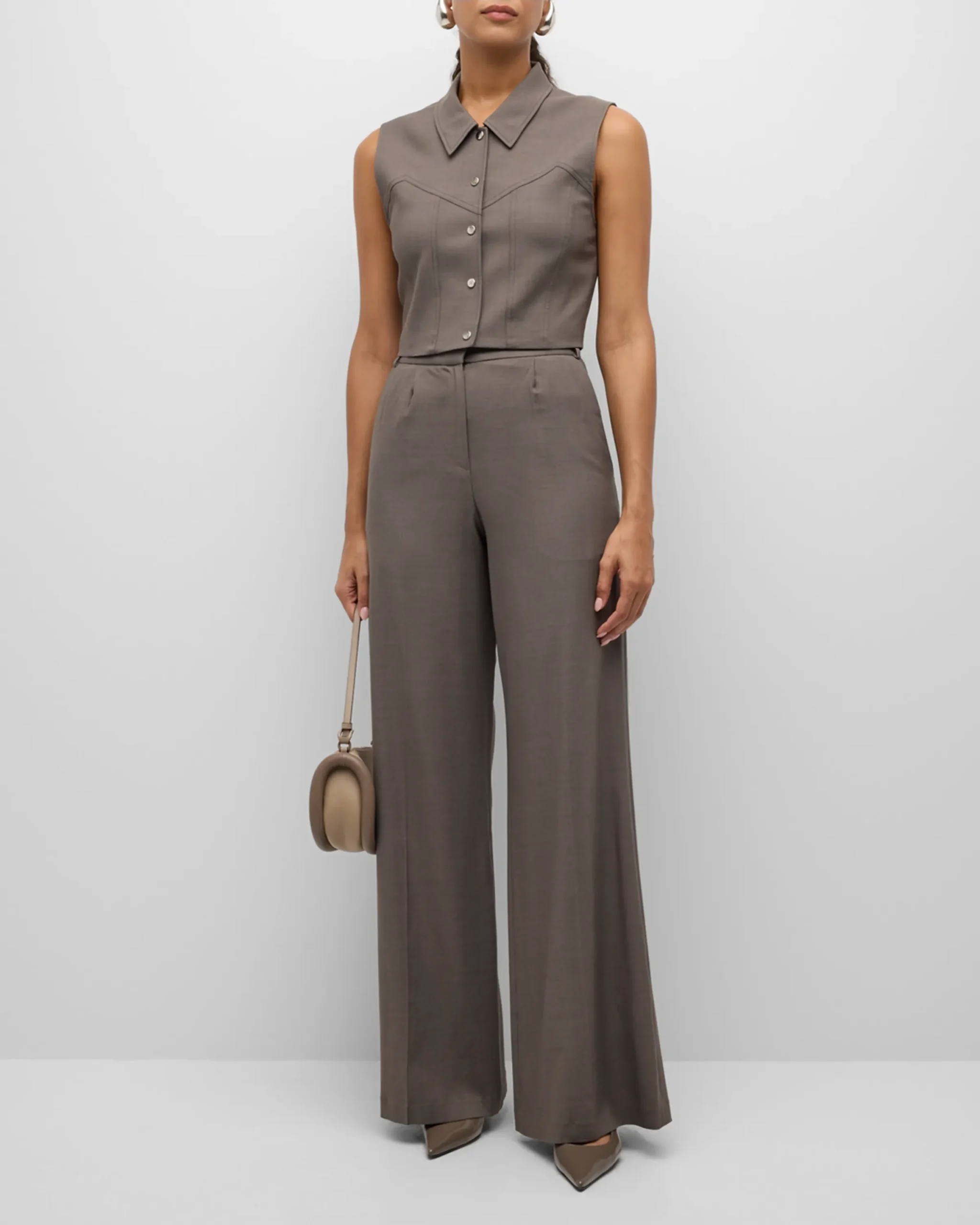 IRO PARIS ODILLA TROUSERS night mokka – Bild 3