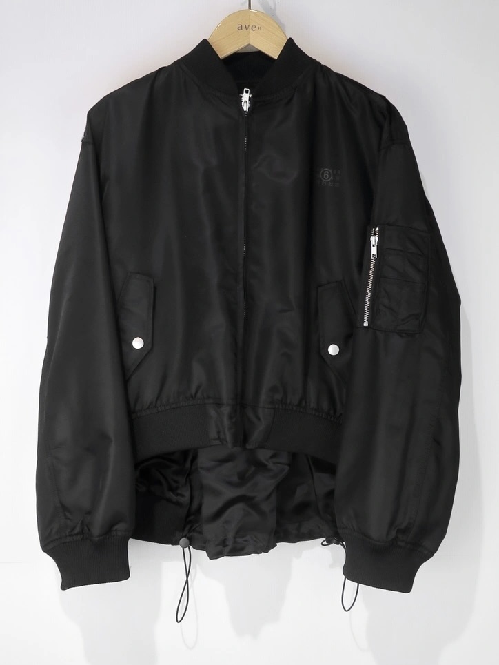 MM6 MAISON MARGIELA BOMBER JACKET S52AM0315 black