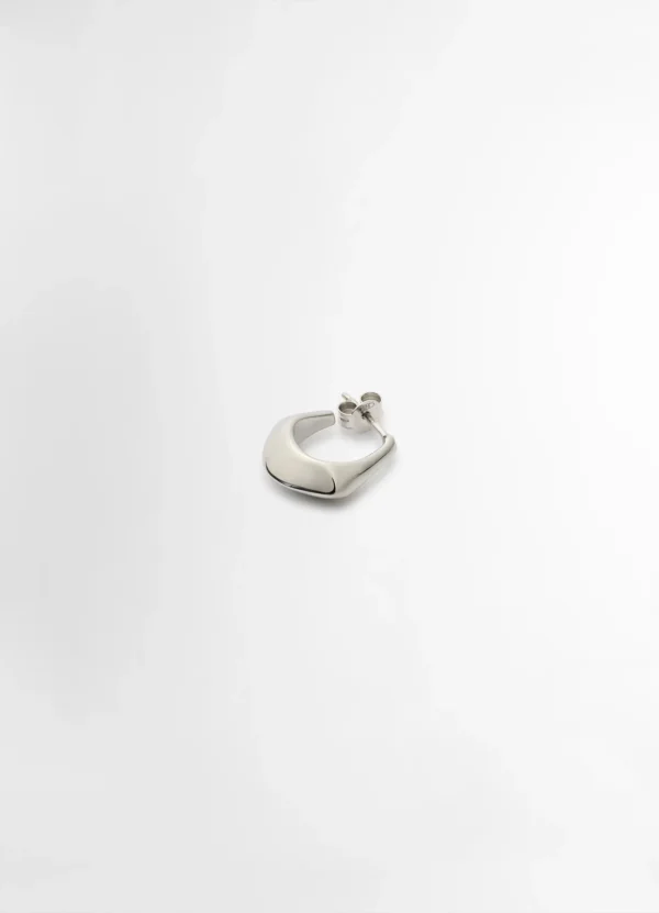 LEMAIRE MINI DROP EARRING (PAIR) silver