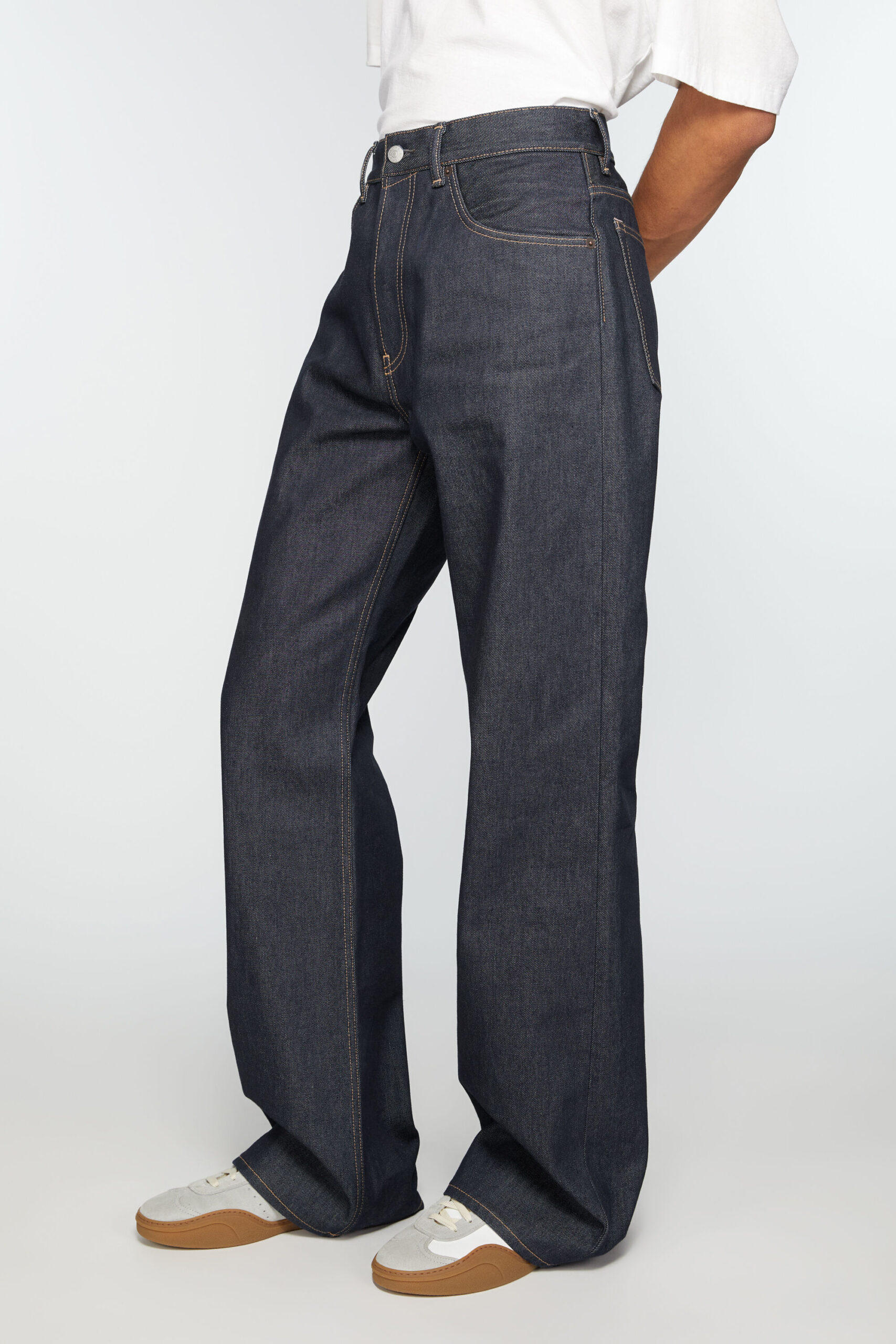 ACNE STUDIOS 2021M LOOSE FIT DENIM JEANS indigo blue - ave ACNE STUDIOS 2021M LOOSE FIT DENIM JEANS indigo blue - ave