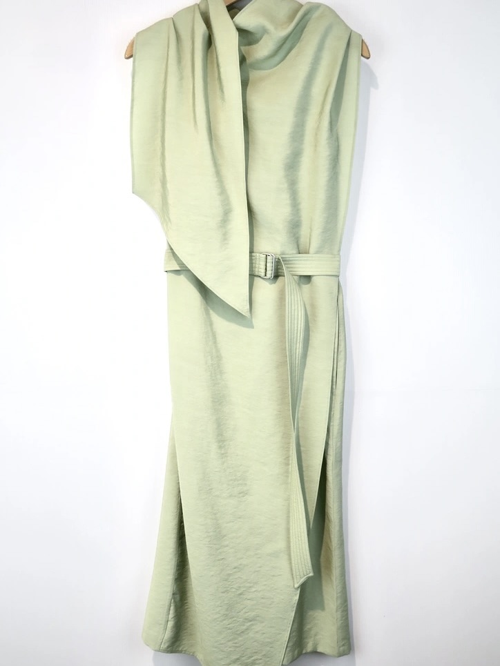CHRISTIAN WIJNANTS DERA SLEEVELESS DRESS menta