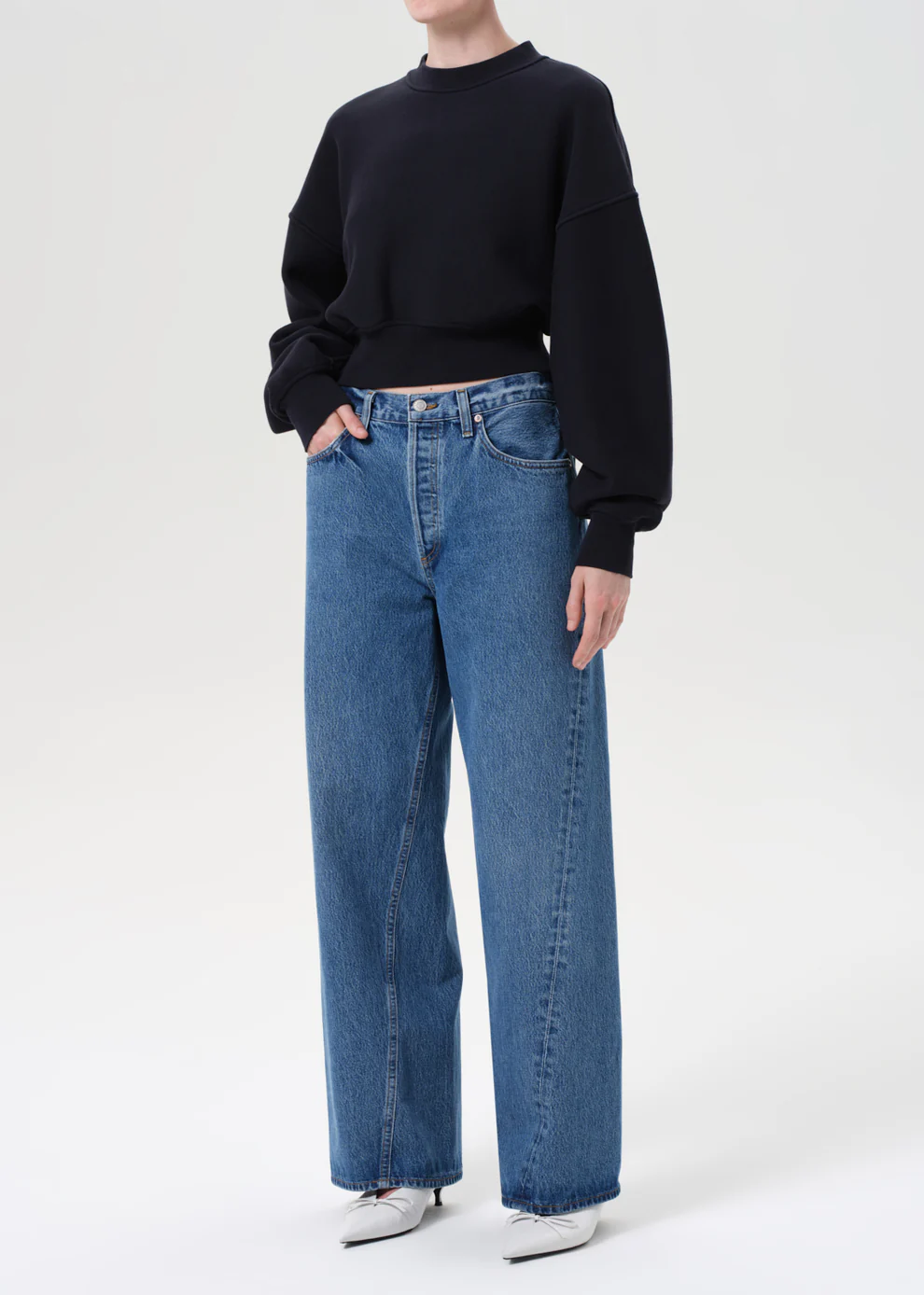 AGOLDE KIT SWEATSHIRT mirage – Bild 2