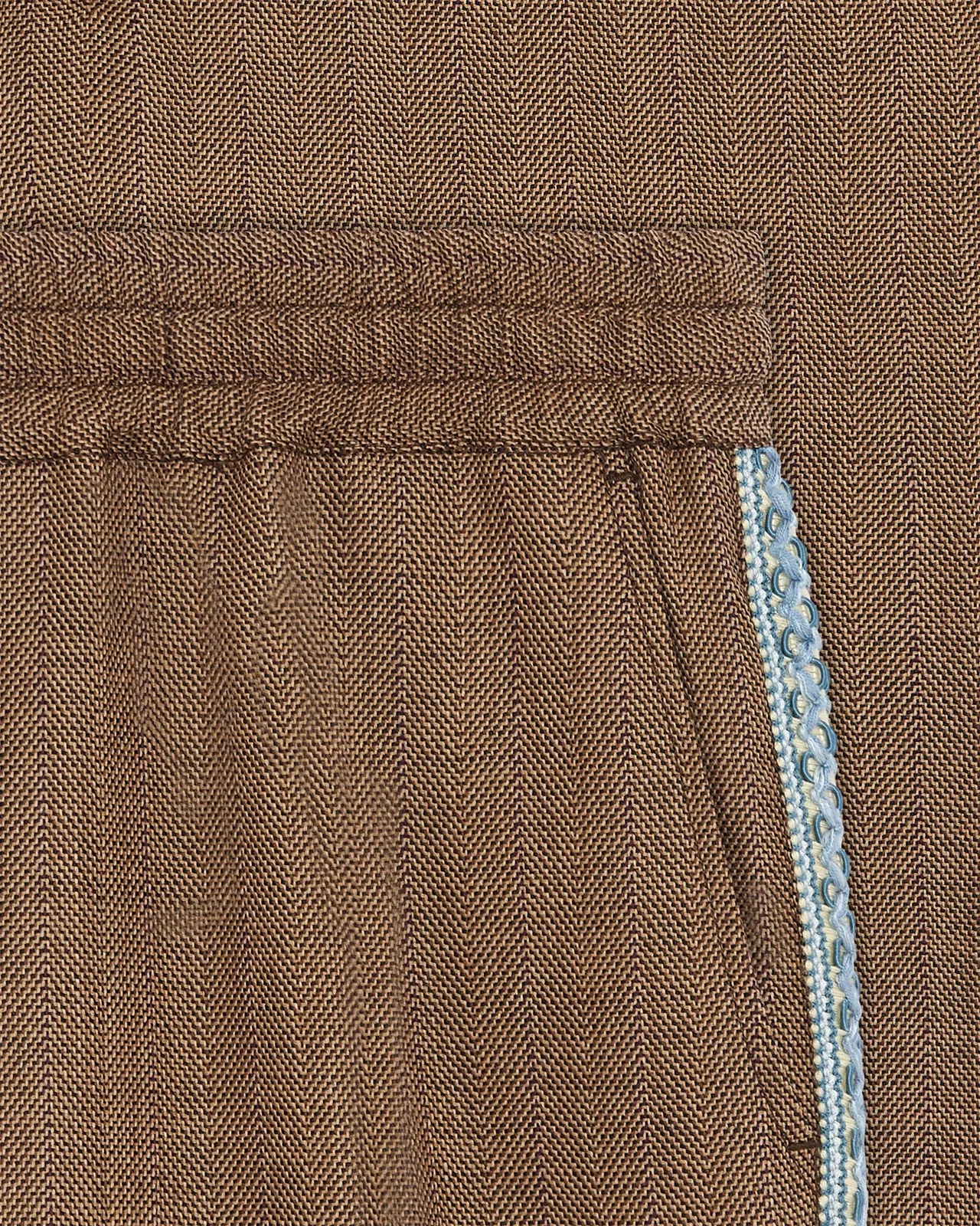 DRÔLE DE MONSIEUR LE PANTALON CHEVRON brown – Bild 5
