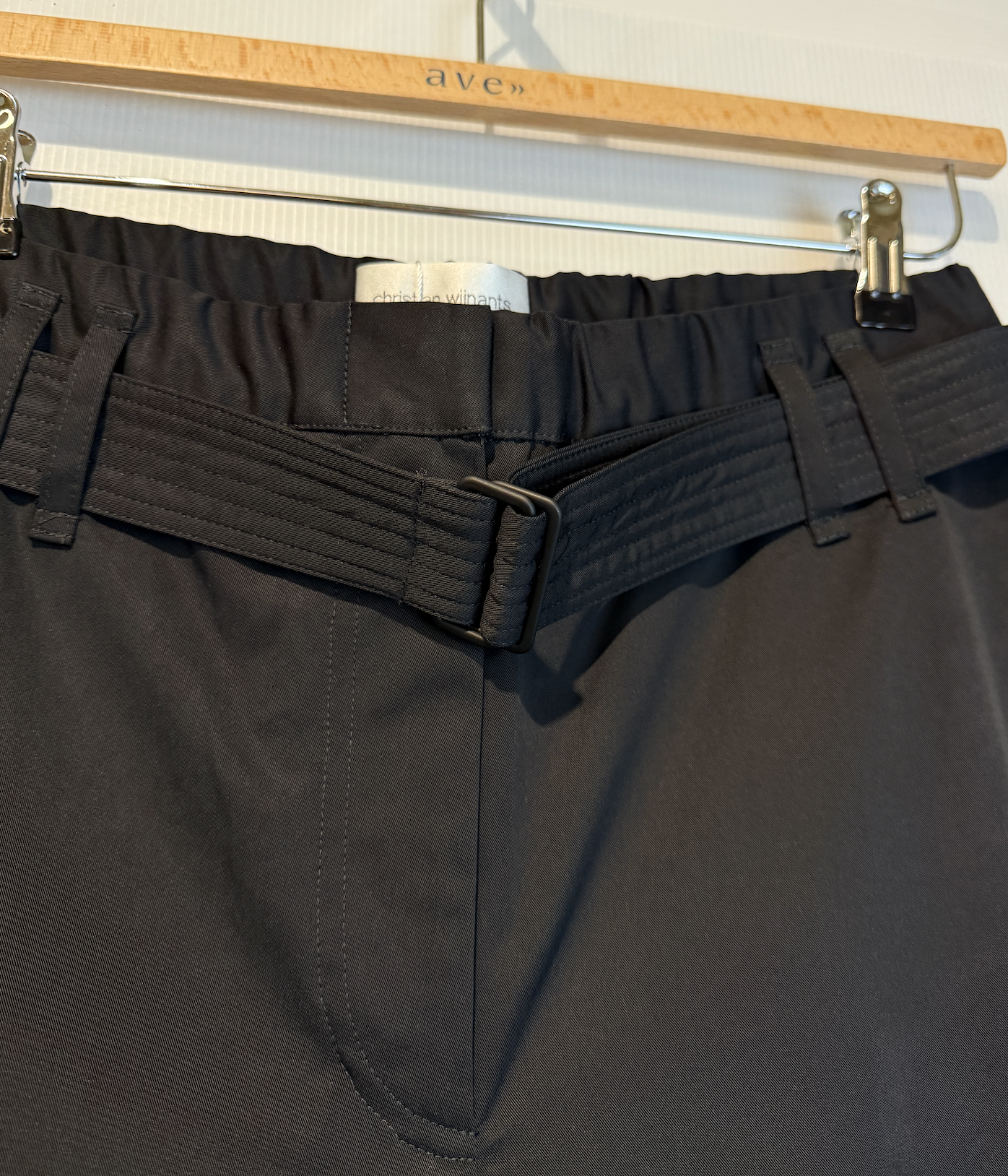 CHRISTIAN WIJNANTS PAGIRA WOVEN PANTS black – Bild 3