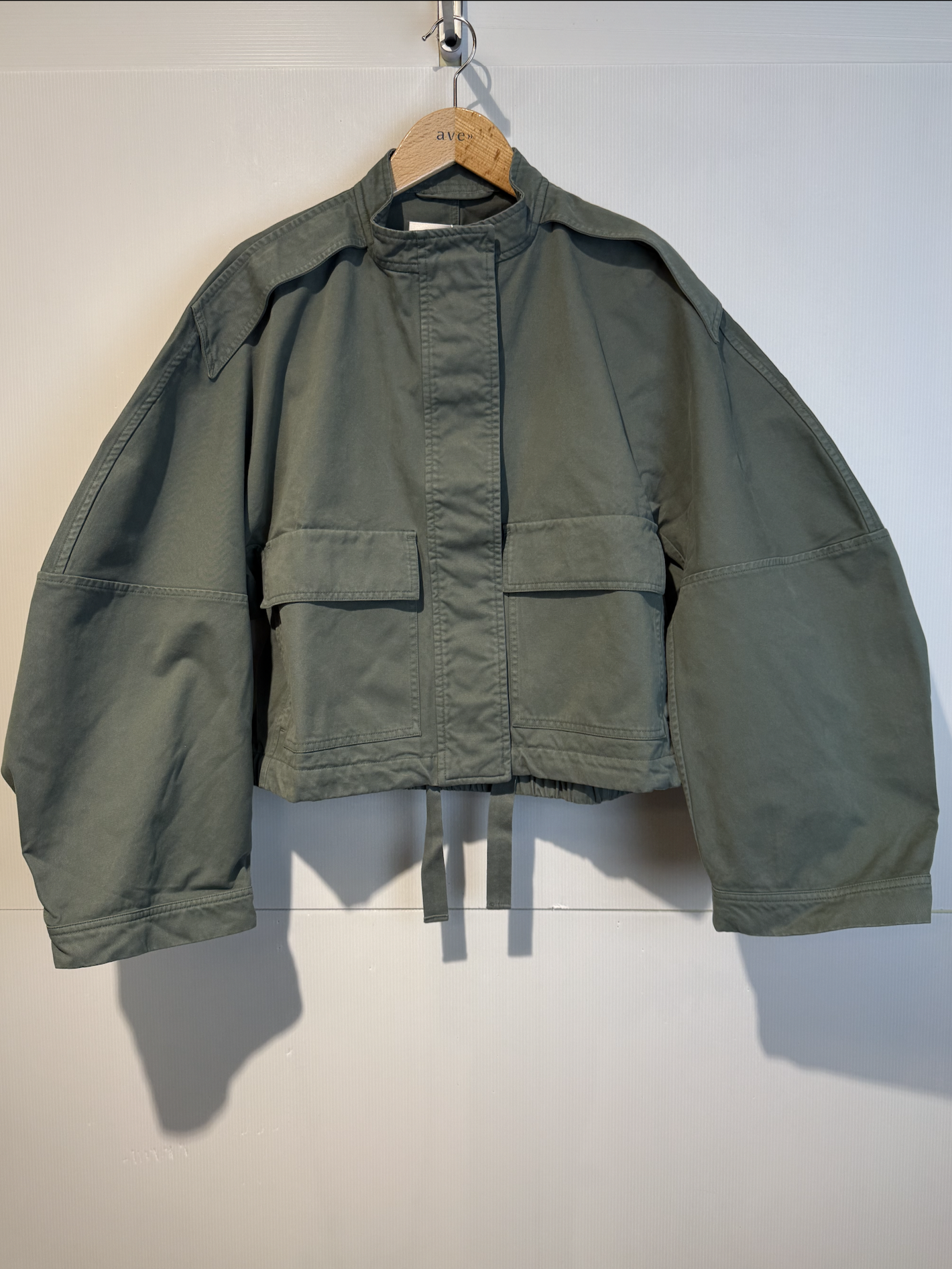 CHRISTIAN WIJNANTS JULORA JACKET dark steel – Bild 2