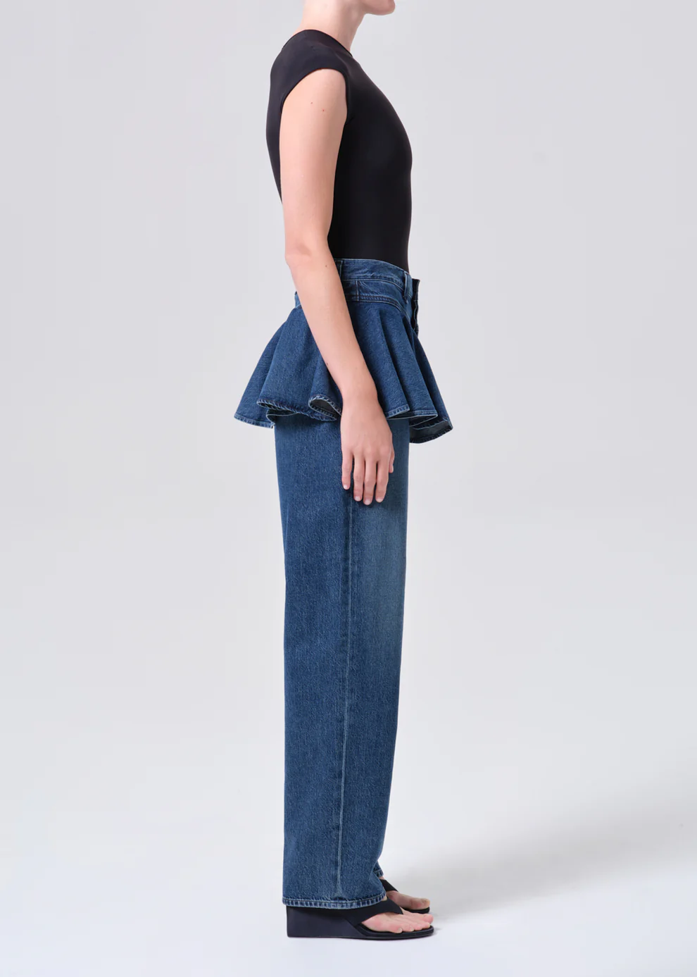 AGOLDE PEPLUM JEAN peak – Bild 4