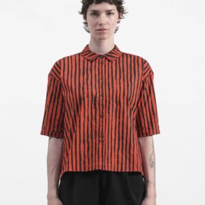 YMC YOU MUST CREATE MARIANNE SHIRT red - S