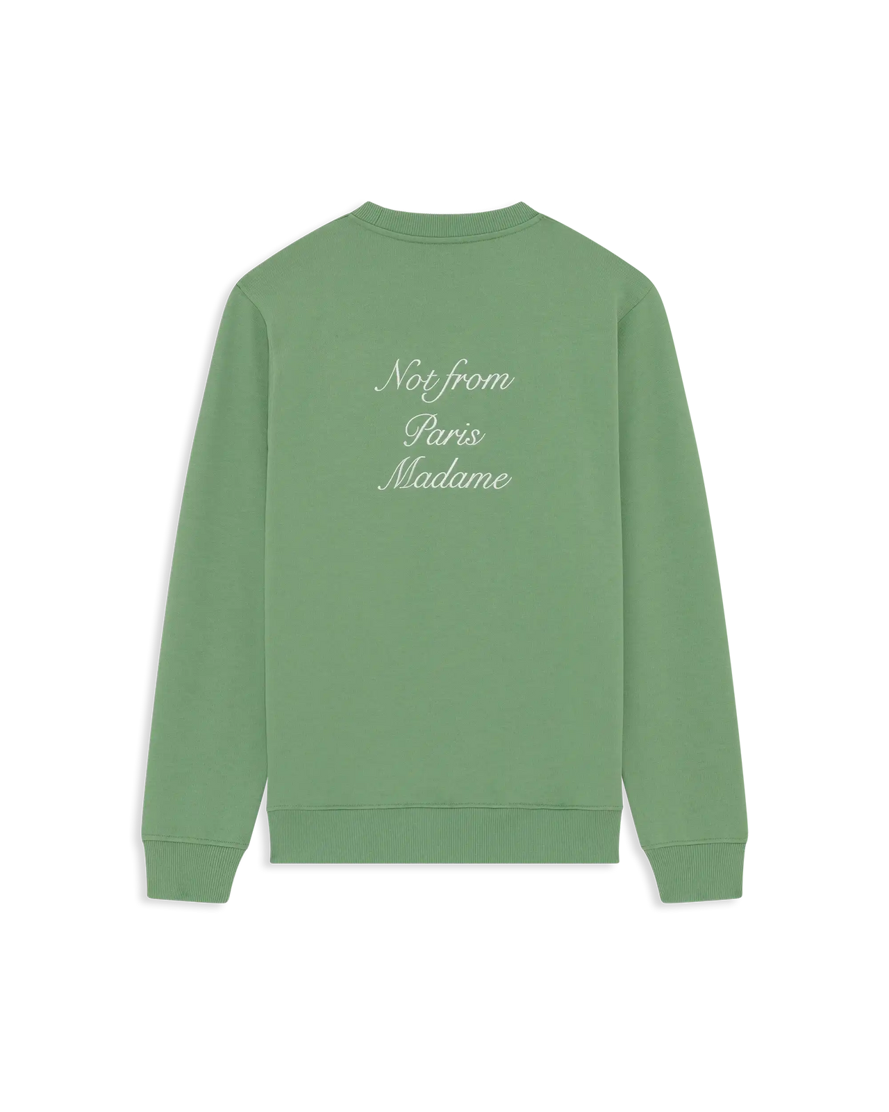 DRÔLE DE MONSIEUR SWEATSHIRT SLOGAN CALLIGRAPHY light green – Bild 2