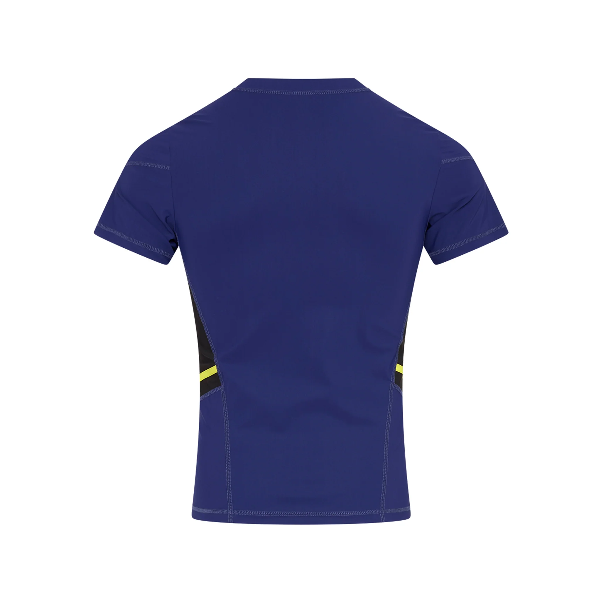 MARTINE ROSE LACE UP FOOTBALL TOP blue – Bild 2