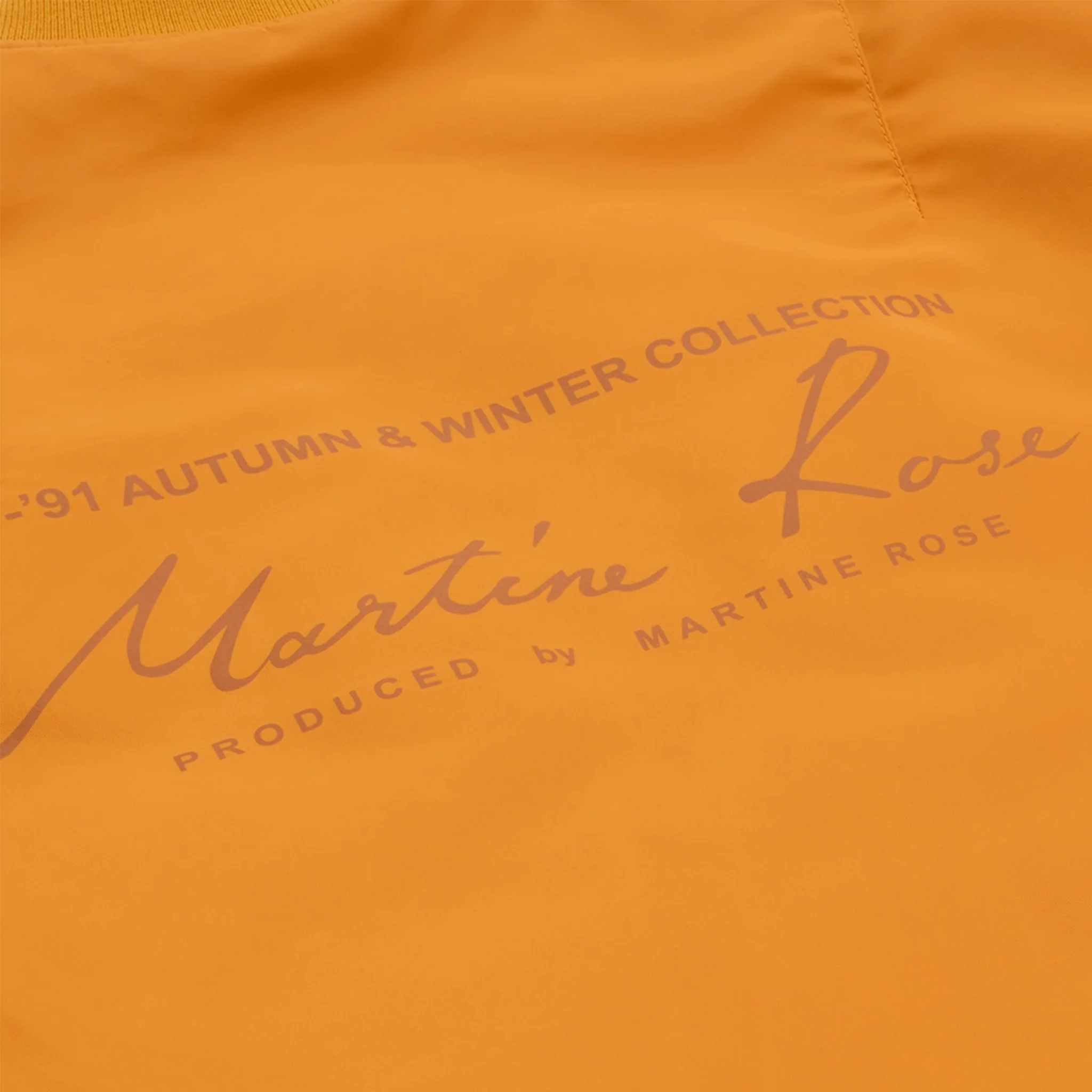 MARTINE ROSE CLASSIC BOMBER orange – Bild 5