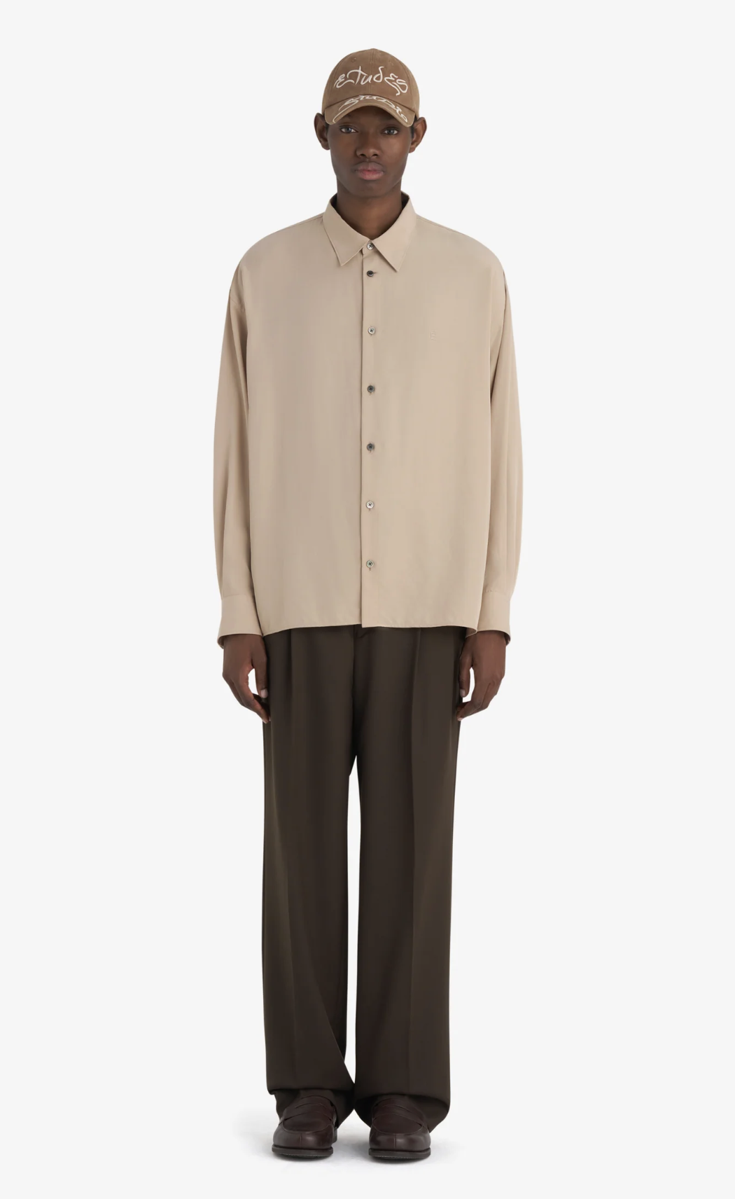 ÉTUDES STUDIO OVERSIZED SHIRT É beige – Bild 4