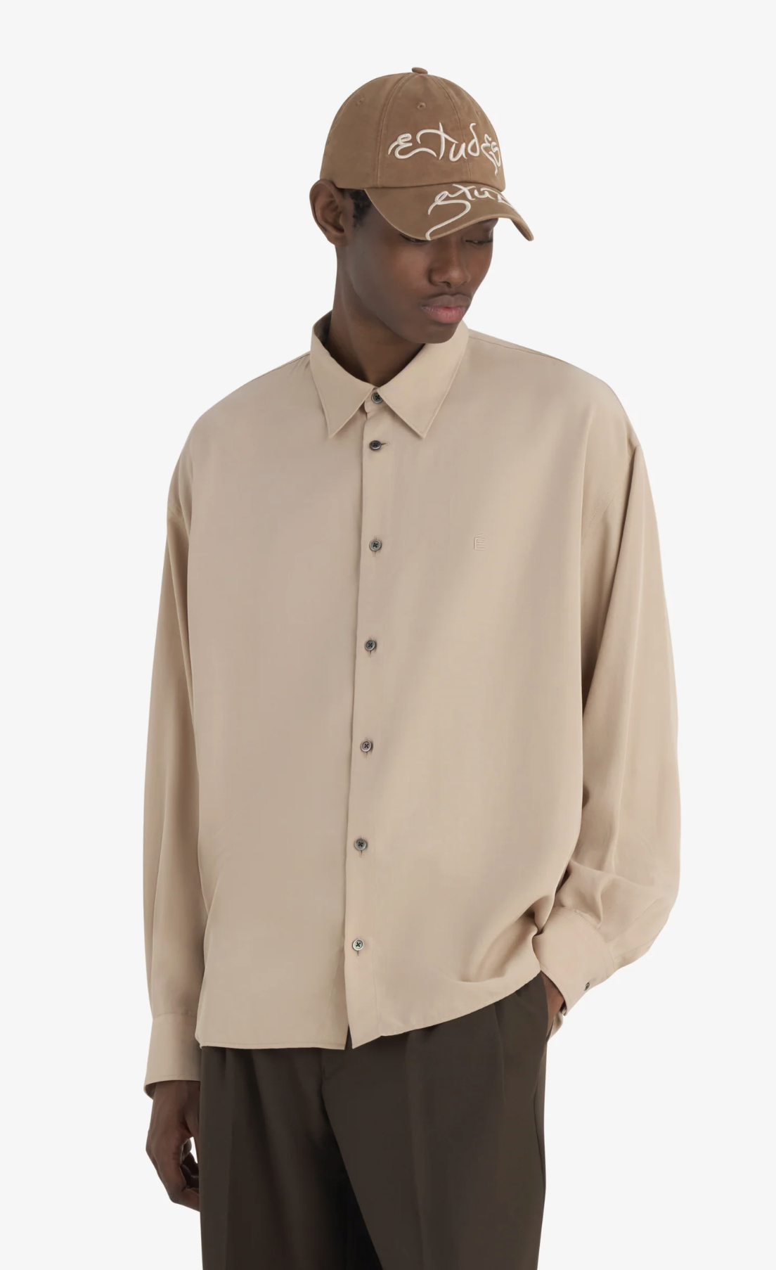 ÉTUDES STUDIO OVERSIZED SHIRT É beige – Bild 3