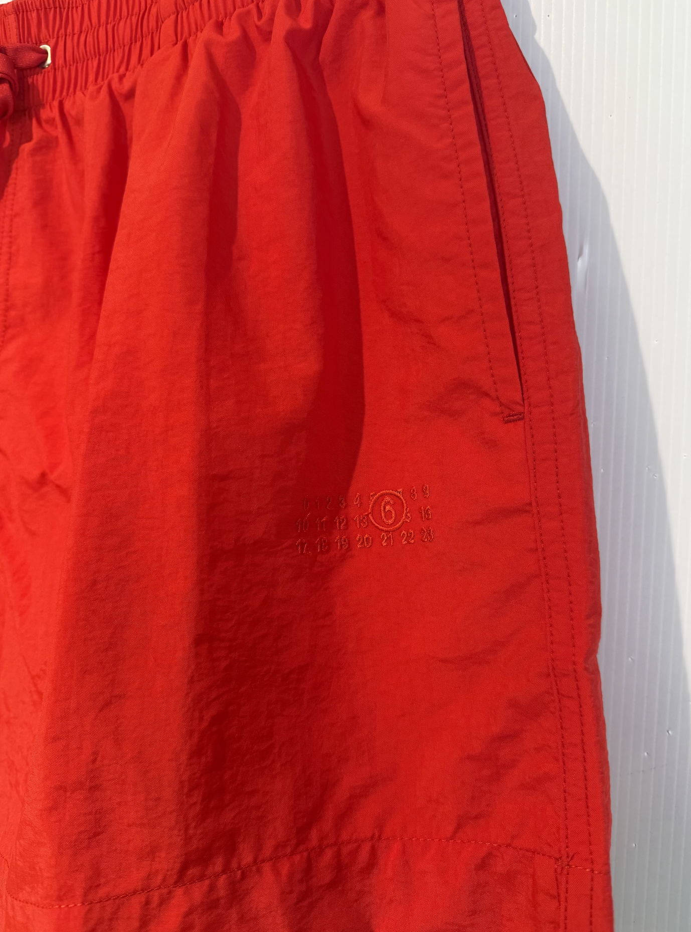 MM6 MAISON MARGIELA SWIMWEAR BOXER red – Bild 2