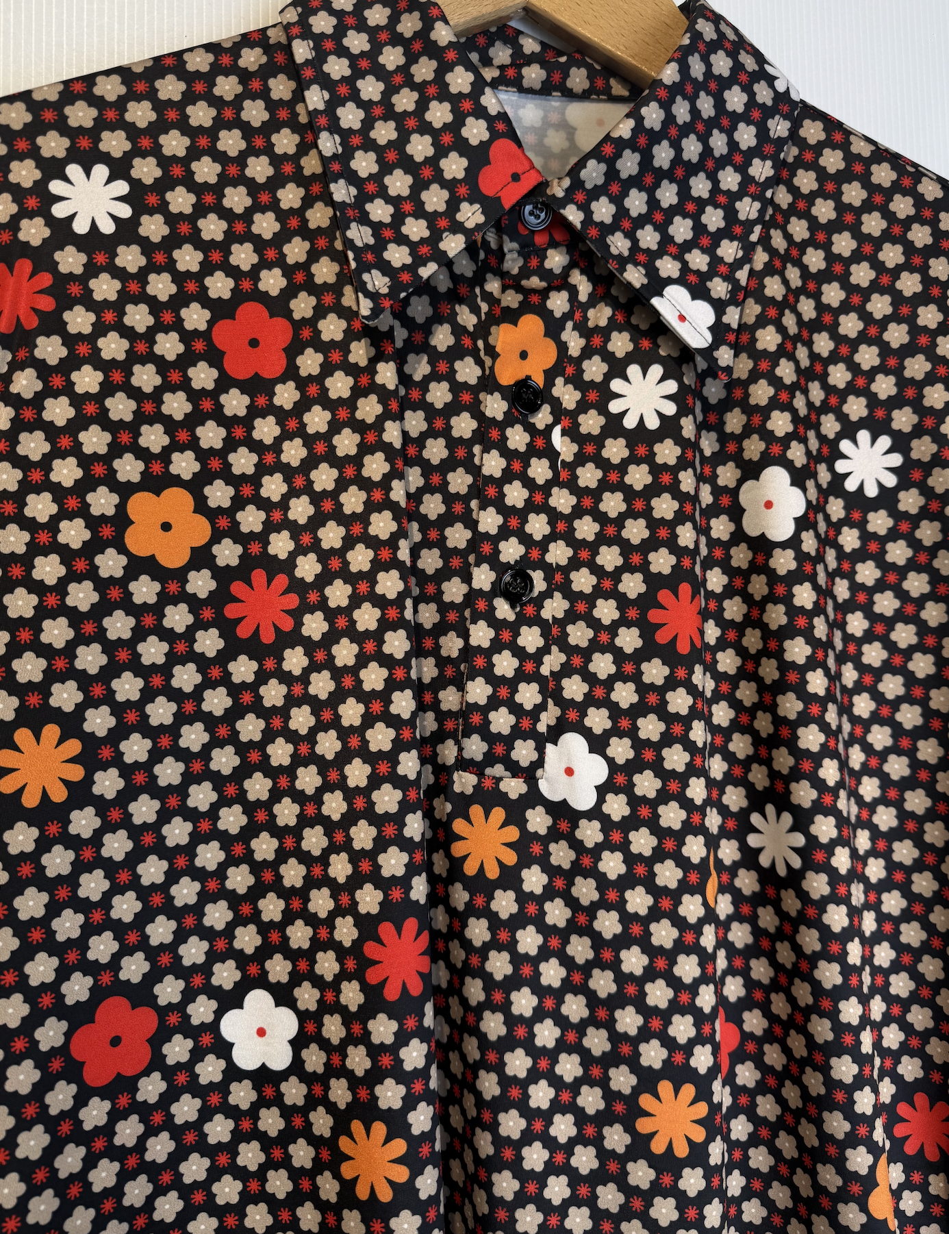 MM6 MAISON MARGIELA SH2GL0011 POLO-SHIRT flower – Bild 2