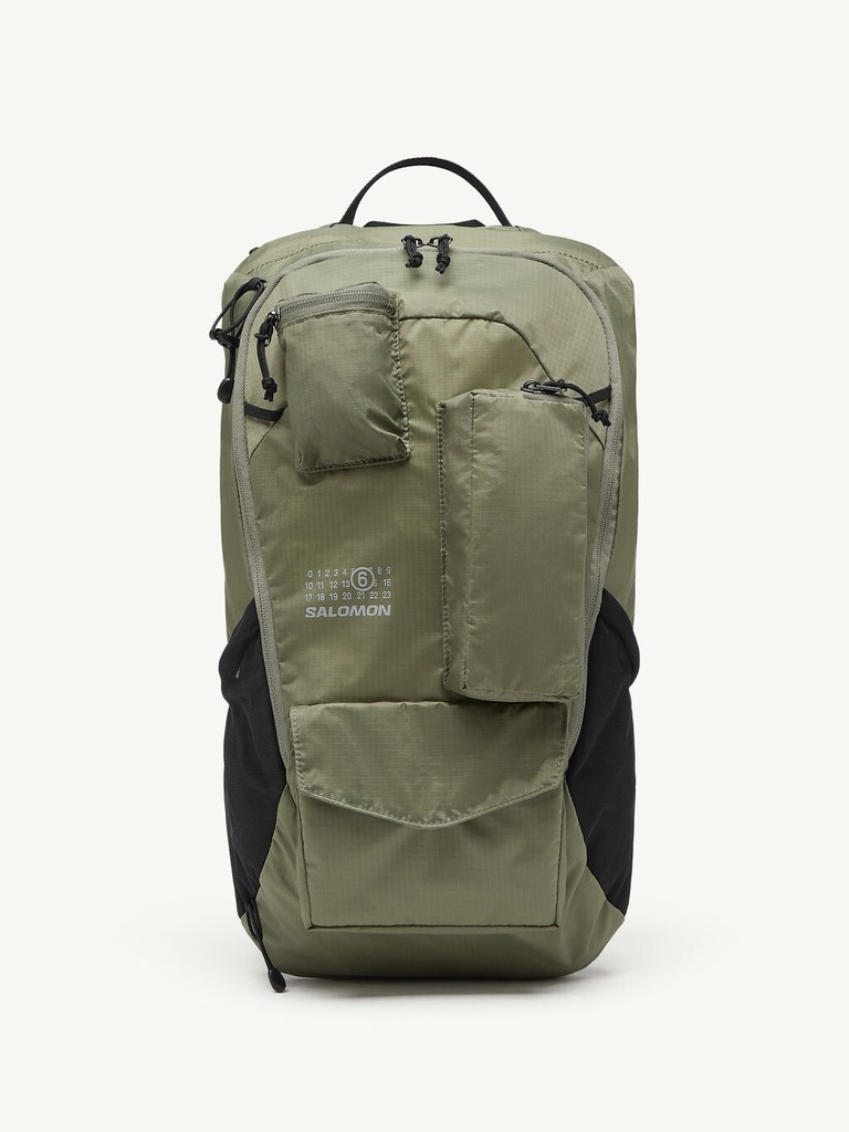 MM6 MAISON MARGIELA X SALOMON NUMERIC BACKPACK green – Bild 2