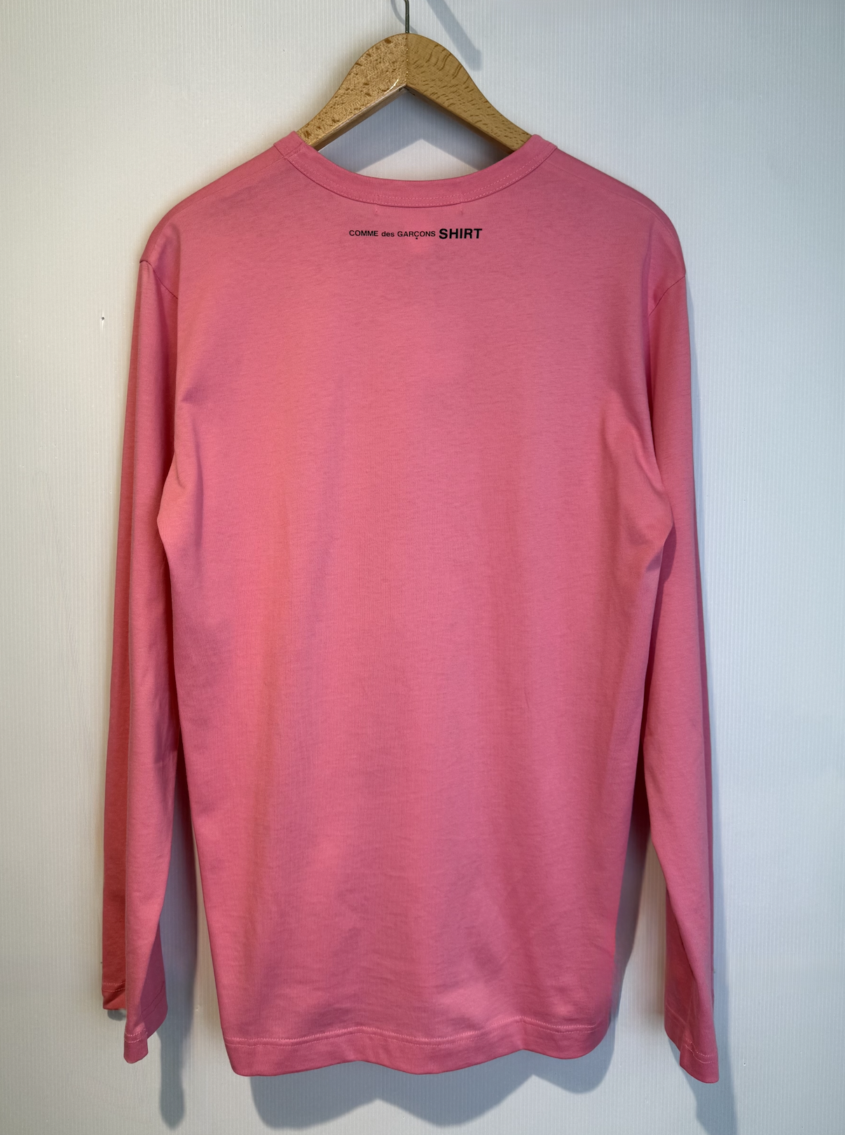 COMME DES GARCONS SHIRT FP-T005 LONGSLEEVE pink – Bild 2
