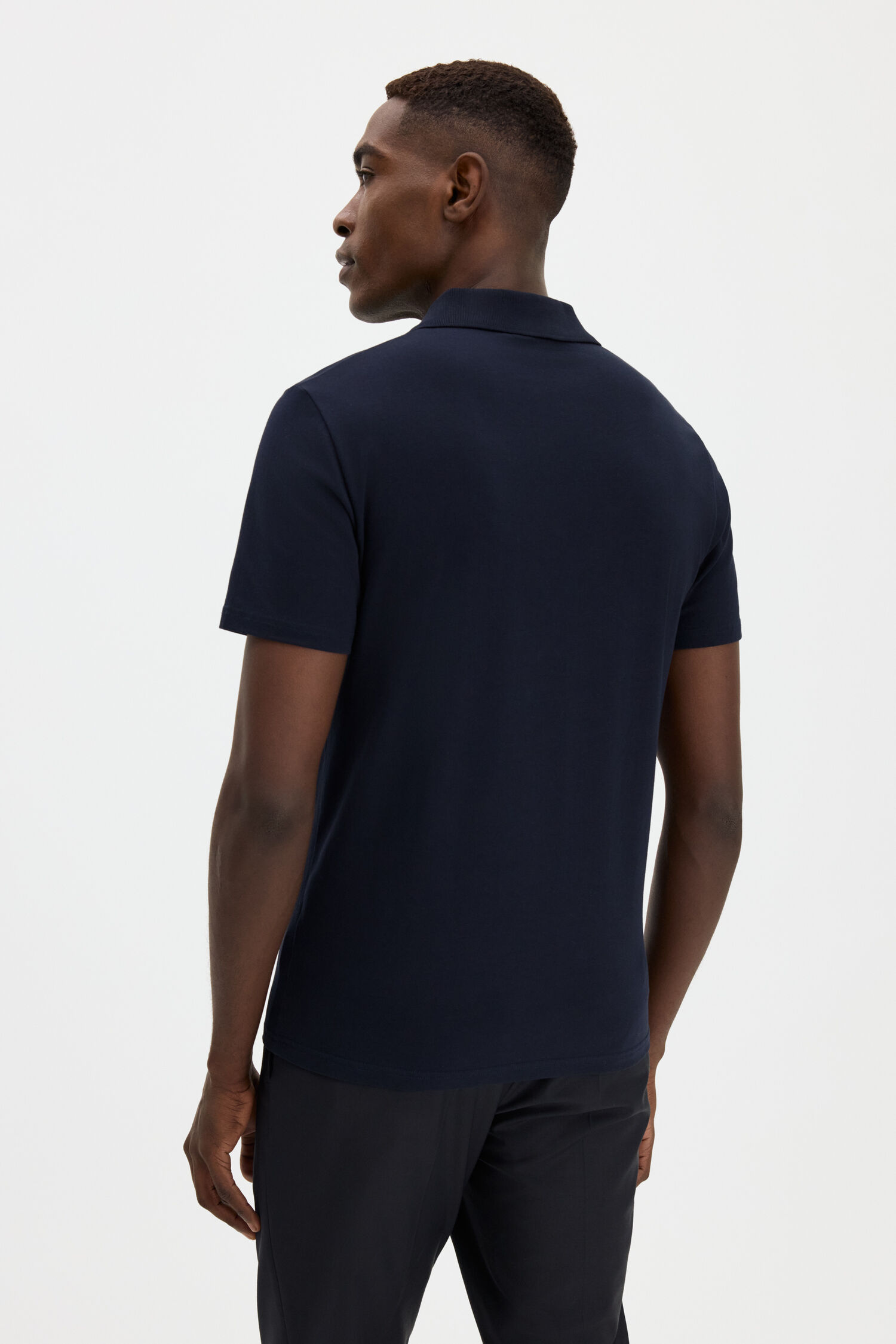 FILIPPA K STRETCH COTTON POLO-SHIRT navy – Bild 3