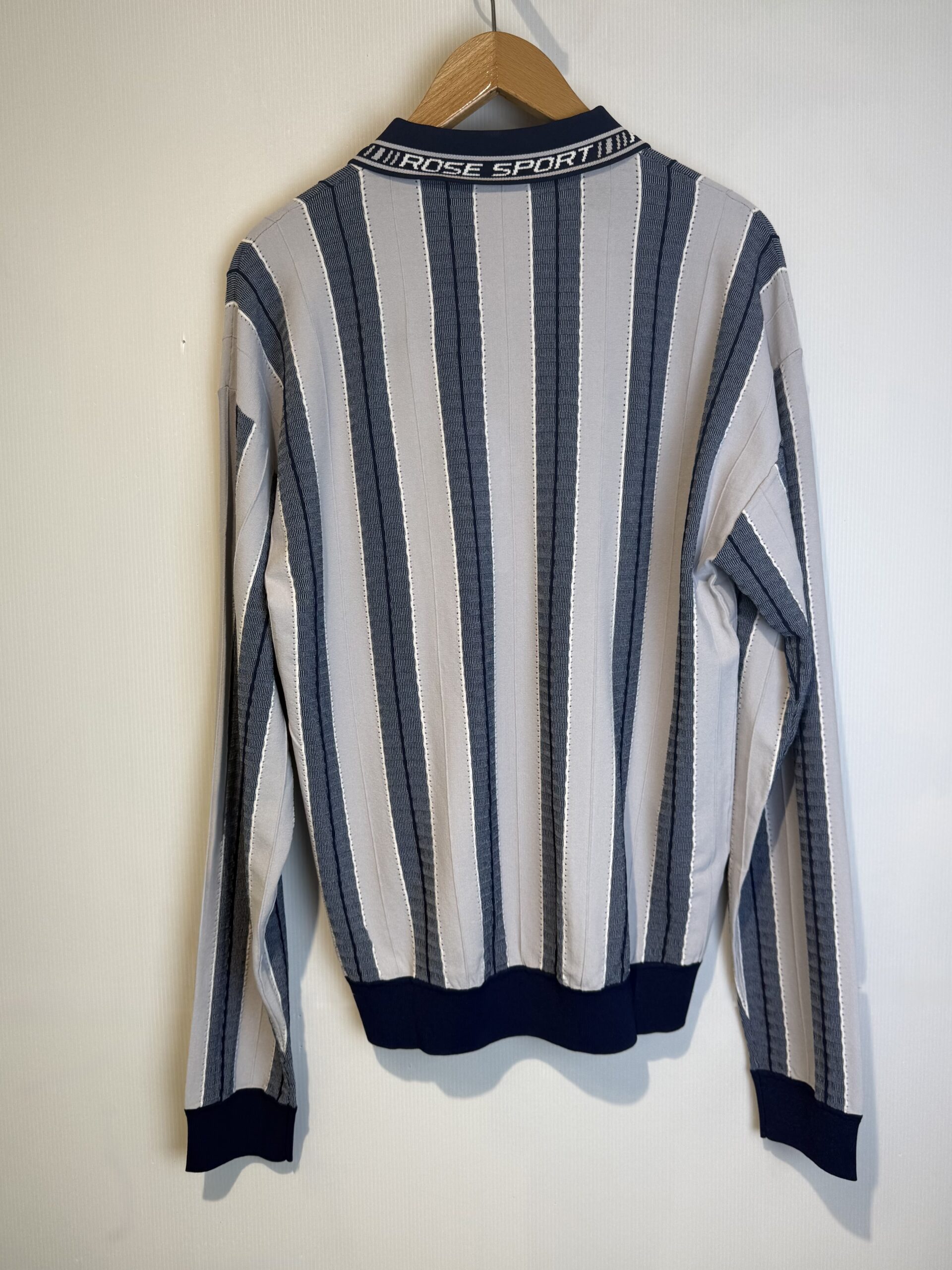 MARTINE ROSE LOGO POLO blue – Bild 3