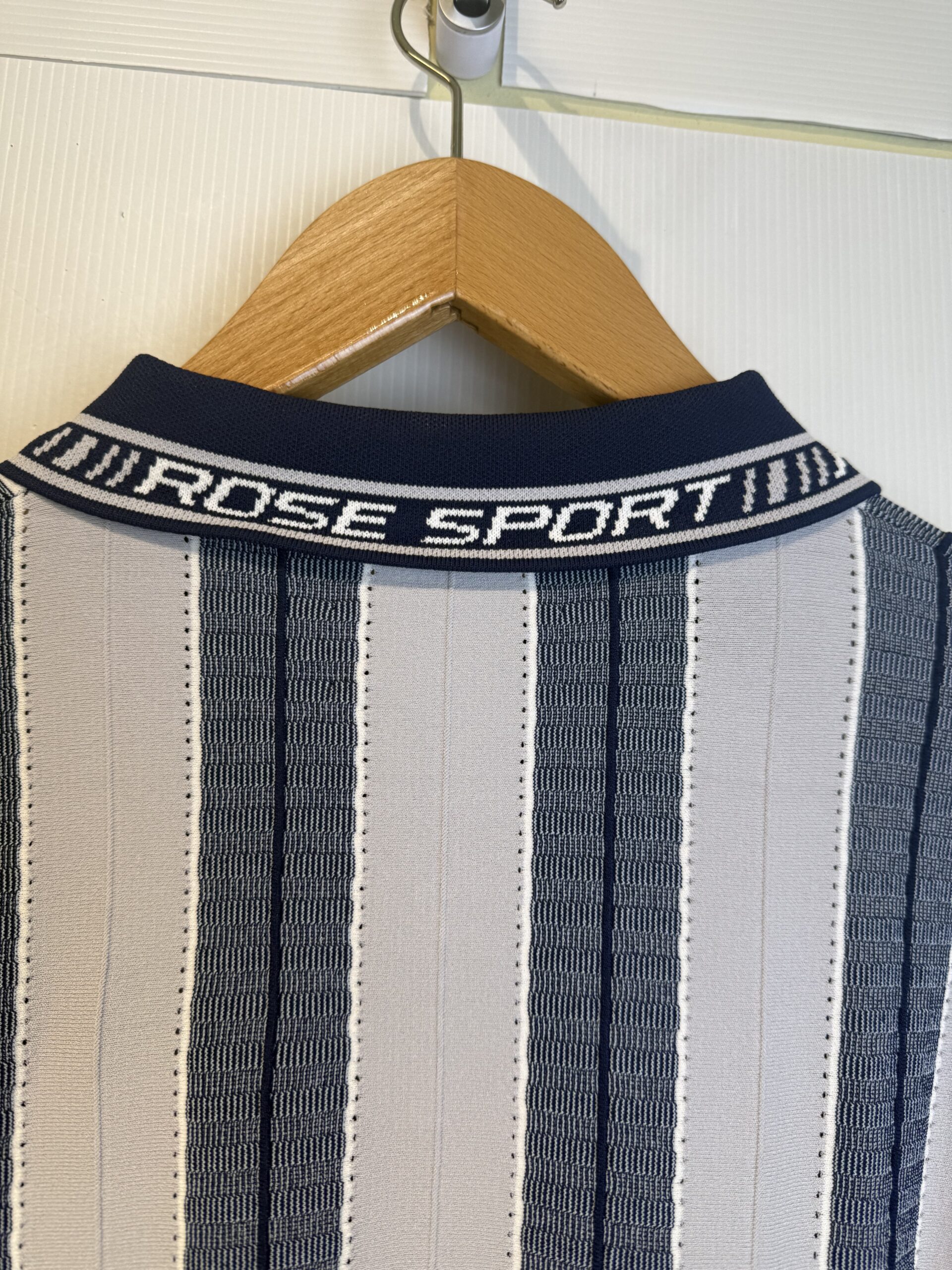 MARTINE ROSE LOGO POLO blue – Bild 4