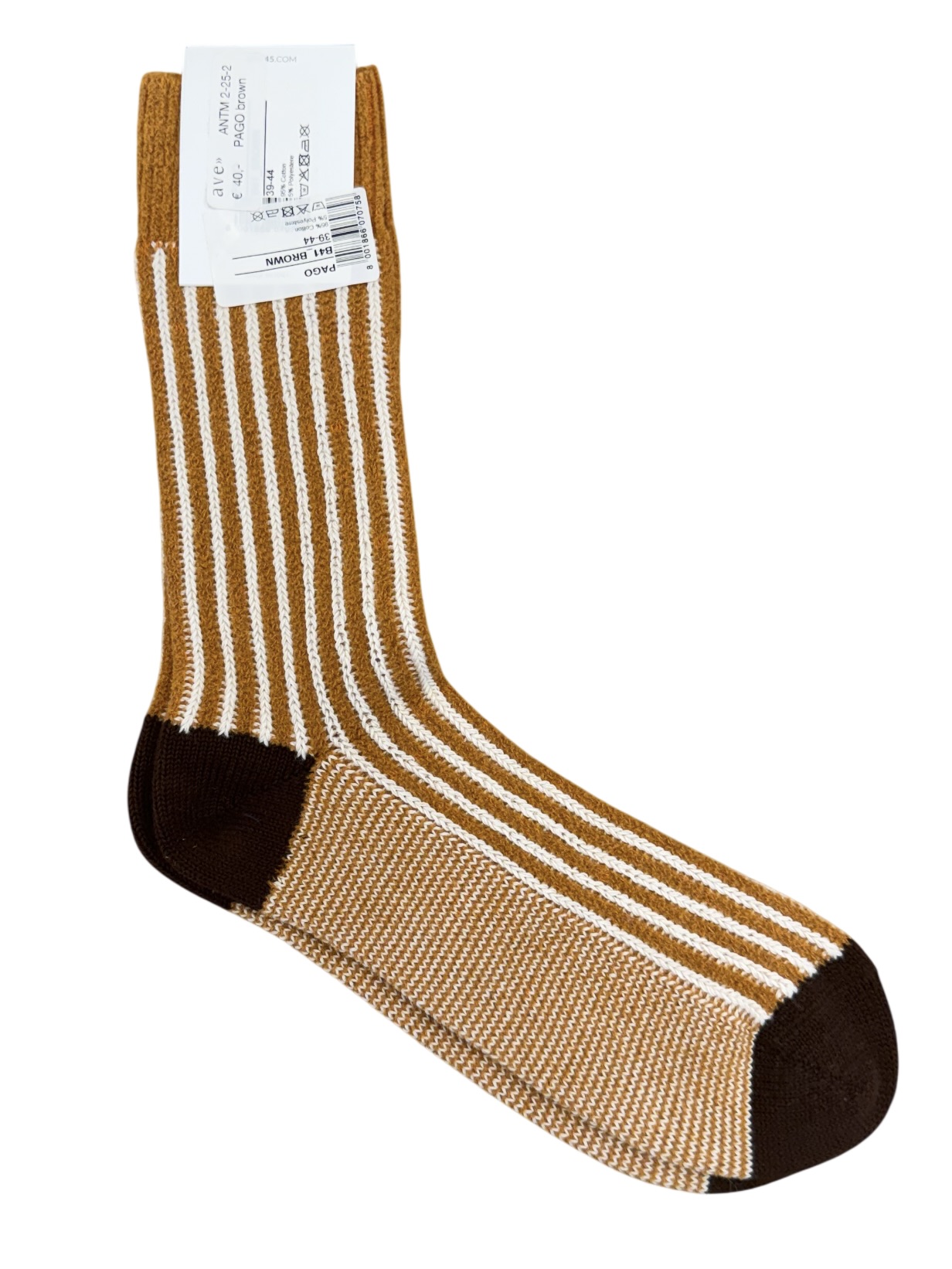 ANT45 PAGO SOCKS brown – Bild 3