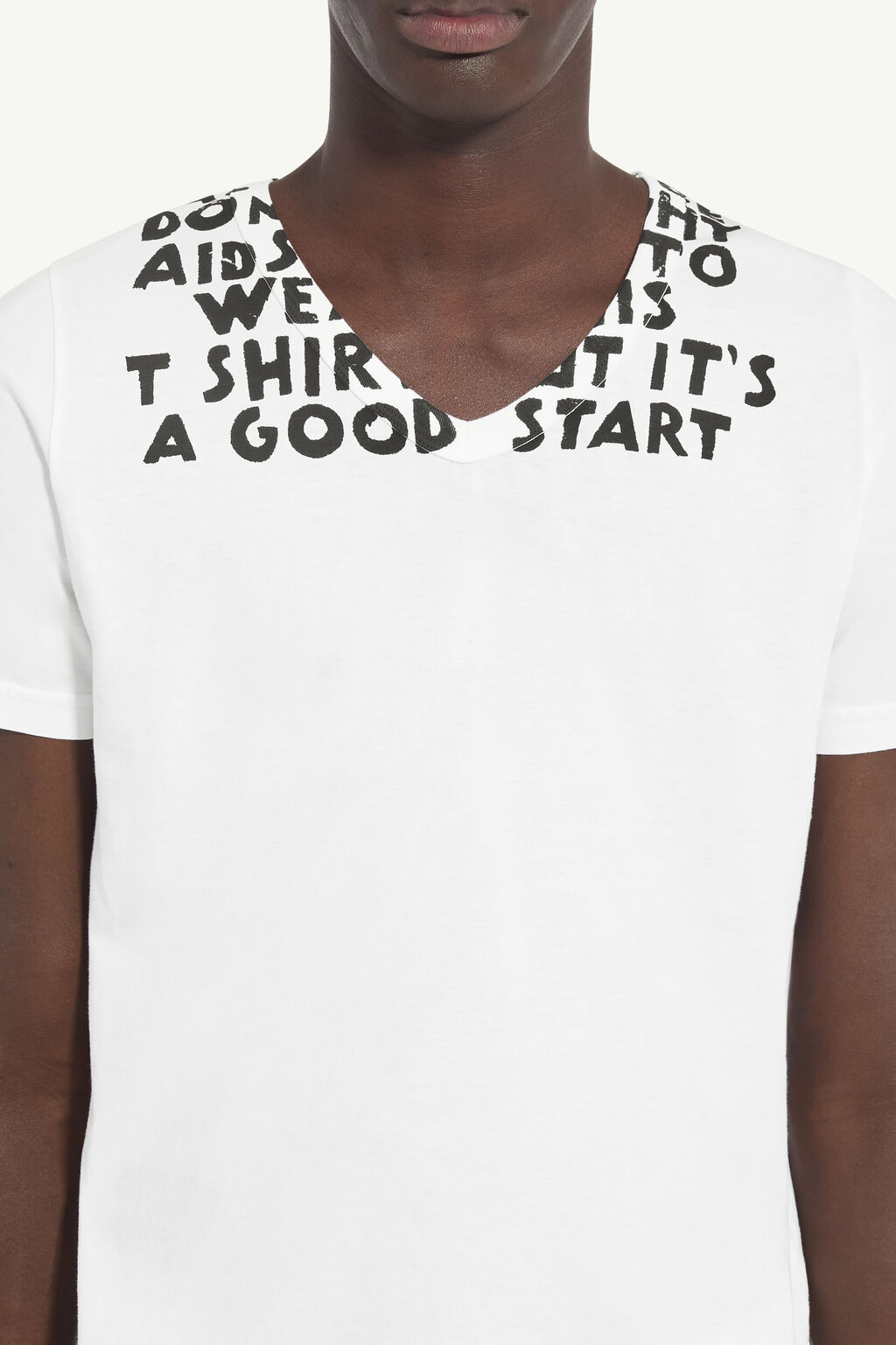 MM6 MAISON MARGIELA AIDS T-SHIRT white – Bild 4