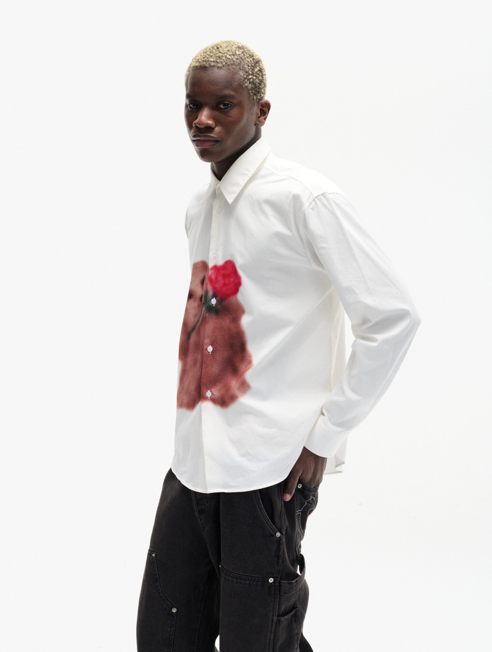 CARNE BOLLENTE SHIRT BONJOUR LOVERBOY white – Bild 6
