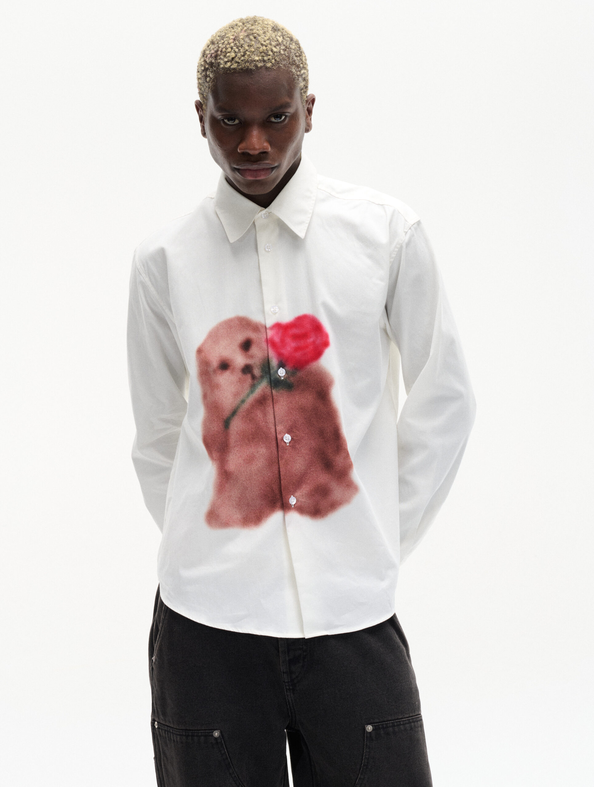 CARNE BOLLENTE SHIRT BONJOUR LOVERBOY white – Bild 3