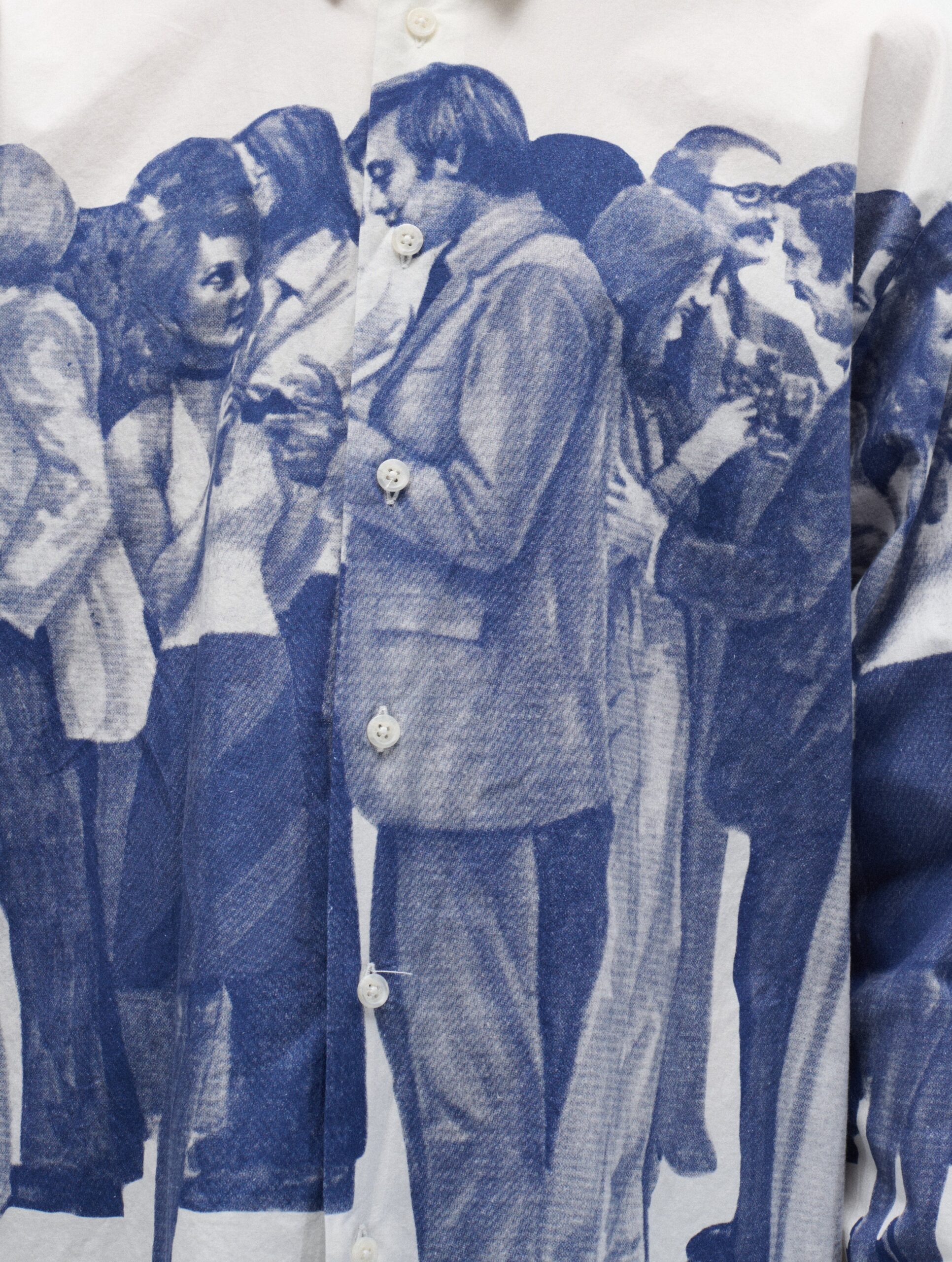 CARNE BOLLENTE SHIRT HOW I MET YOUR FATHER white/ blue – Bild 5