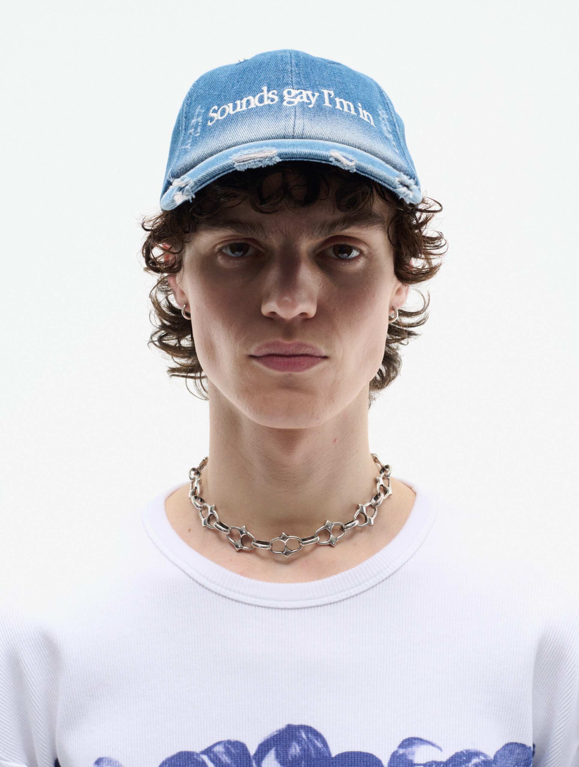CARNE BOLLENTE MY CRUISING CAP blue – Bild 7