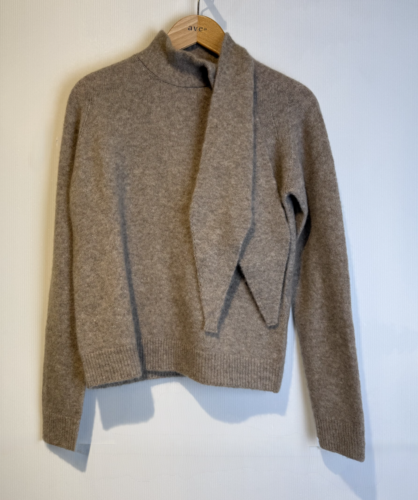 ROBERTO COLLINA KNITTED JUMPER beige – Bild 2