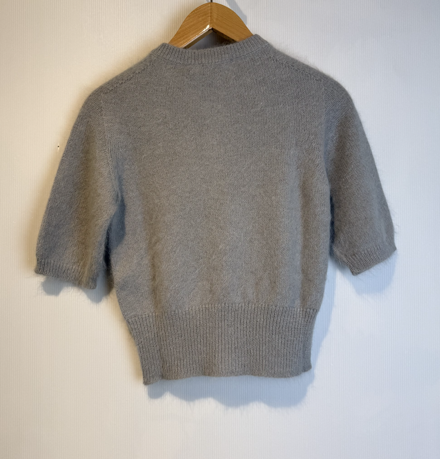 ROBERTO COLLINA KNITTED CARDIGAN taupe – Bild 4