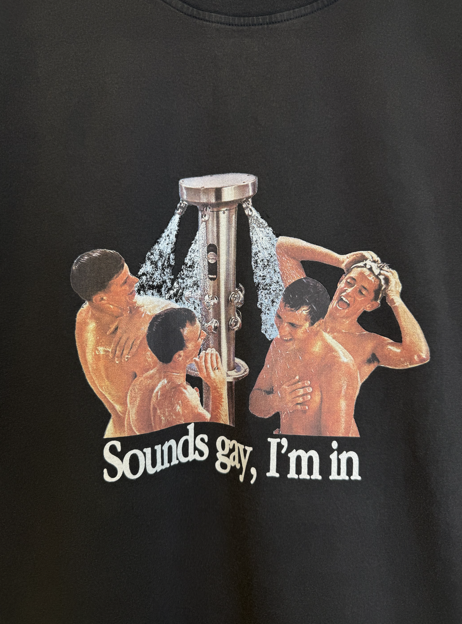 CARNE BOLLENTE T-SHIRT SOUNDS GAY I'M IN black – Bild 2