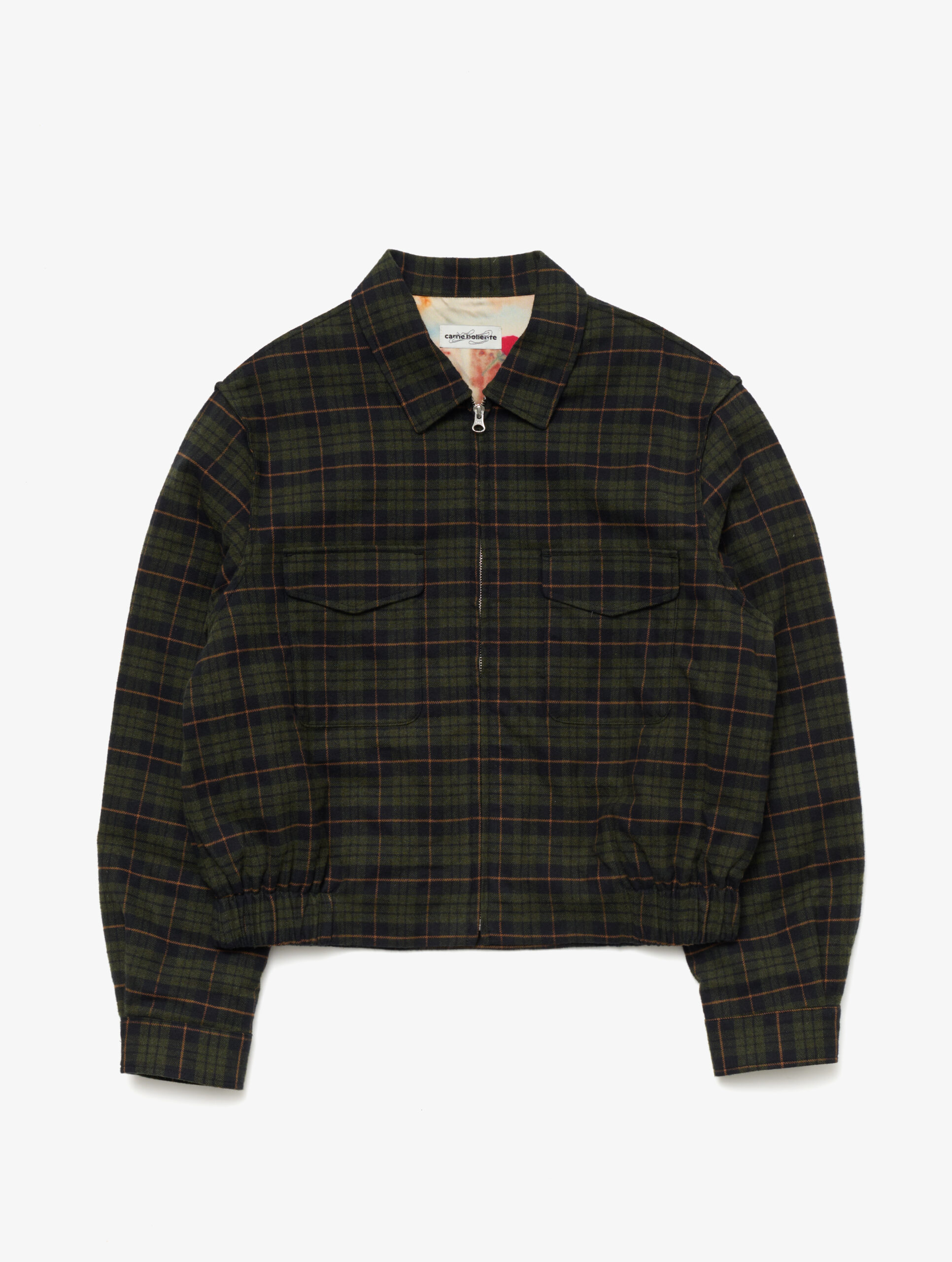 CARNE BOLLENTE JACKET STAY PLAID check green – Bild 2
