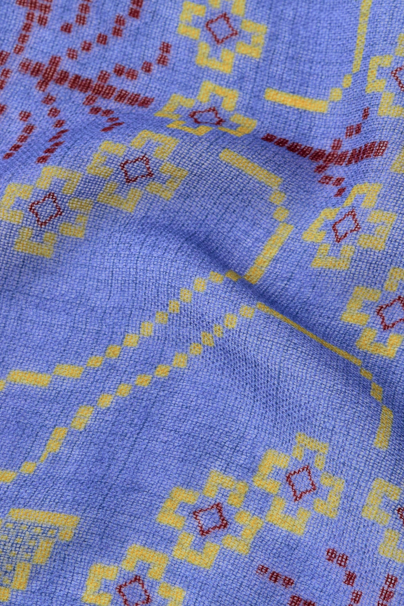 A KIND OF GUISE LUZ WOOL BANDANA dove foliage – Bild 5