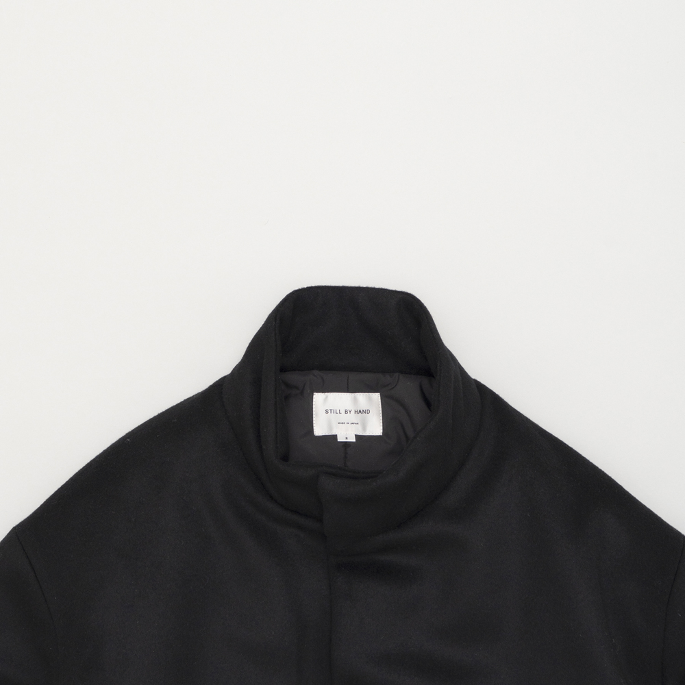 STILL BY HAND PADDED WOOL BLOUSON black – Bild 5