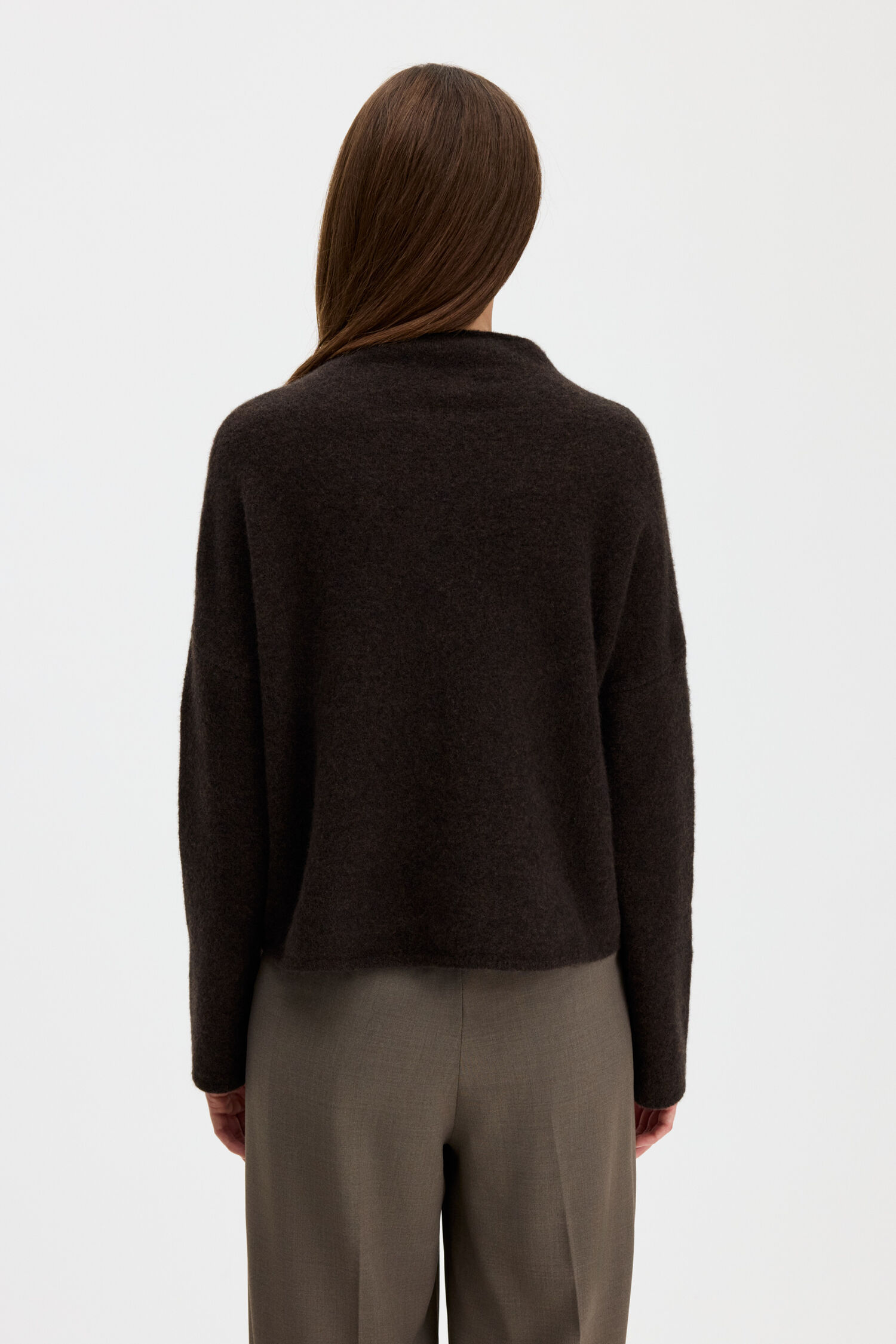 FILIPPA K MYKA YAL FUNNELNECK SWEATER golden brown – Bild 3