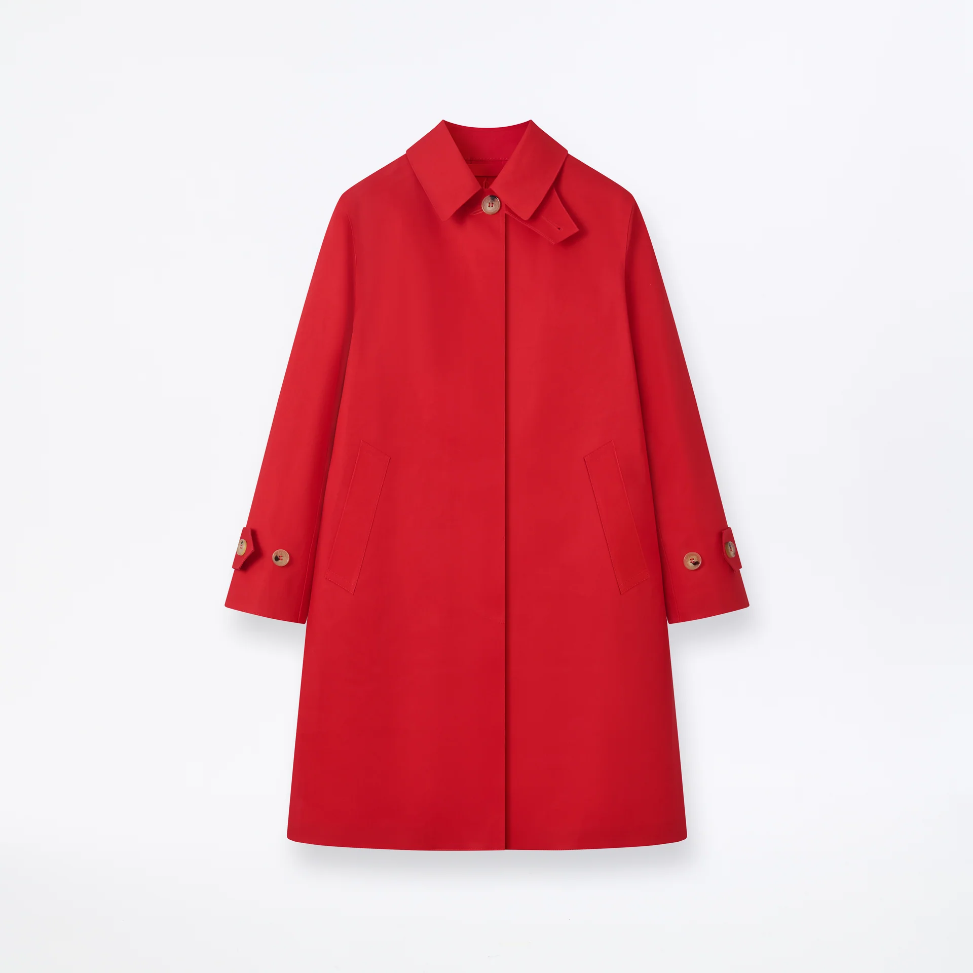 MACKINTOSH BANTON RUBBERISED COAT goji berry – Bild 2