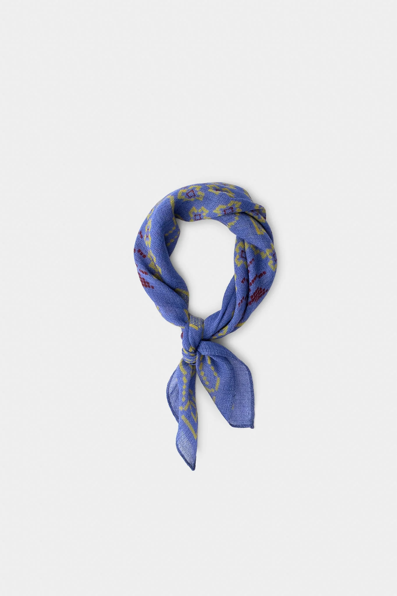 A KIND OF GUISE LUZ WOOL BANDANA dove foliage – Bild 2