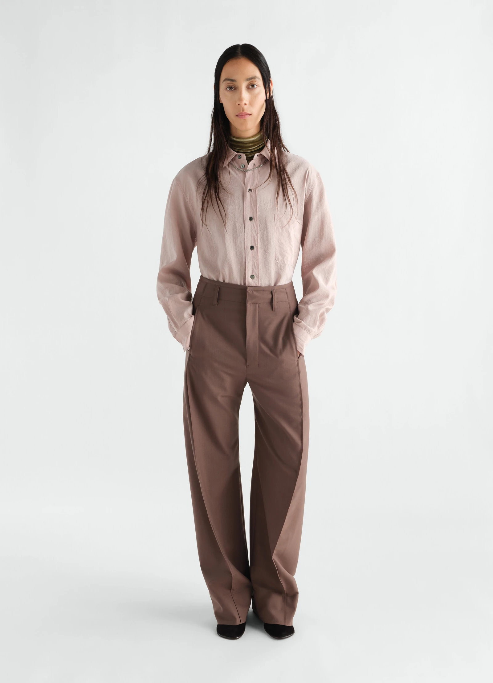 LEMAIRE BAGGY PANTS nutmeg – Bild 3